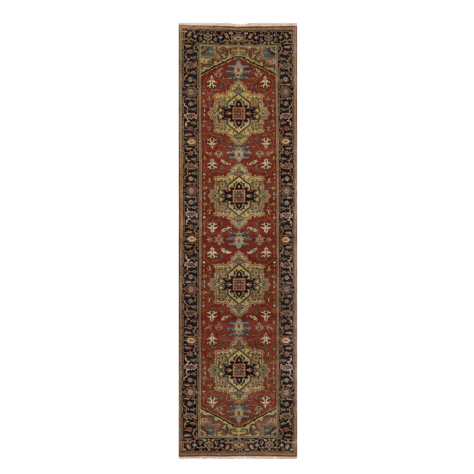 Heriz-Hand-Knotted-Rug-456215