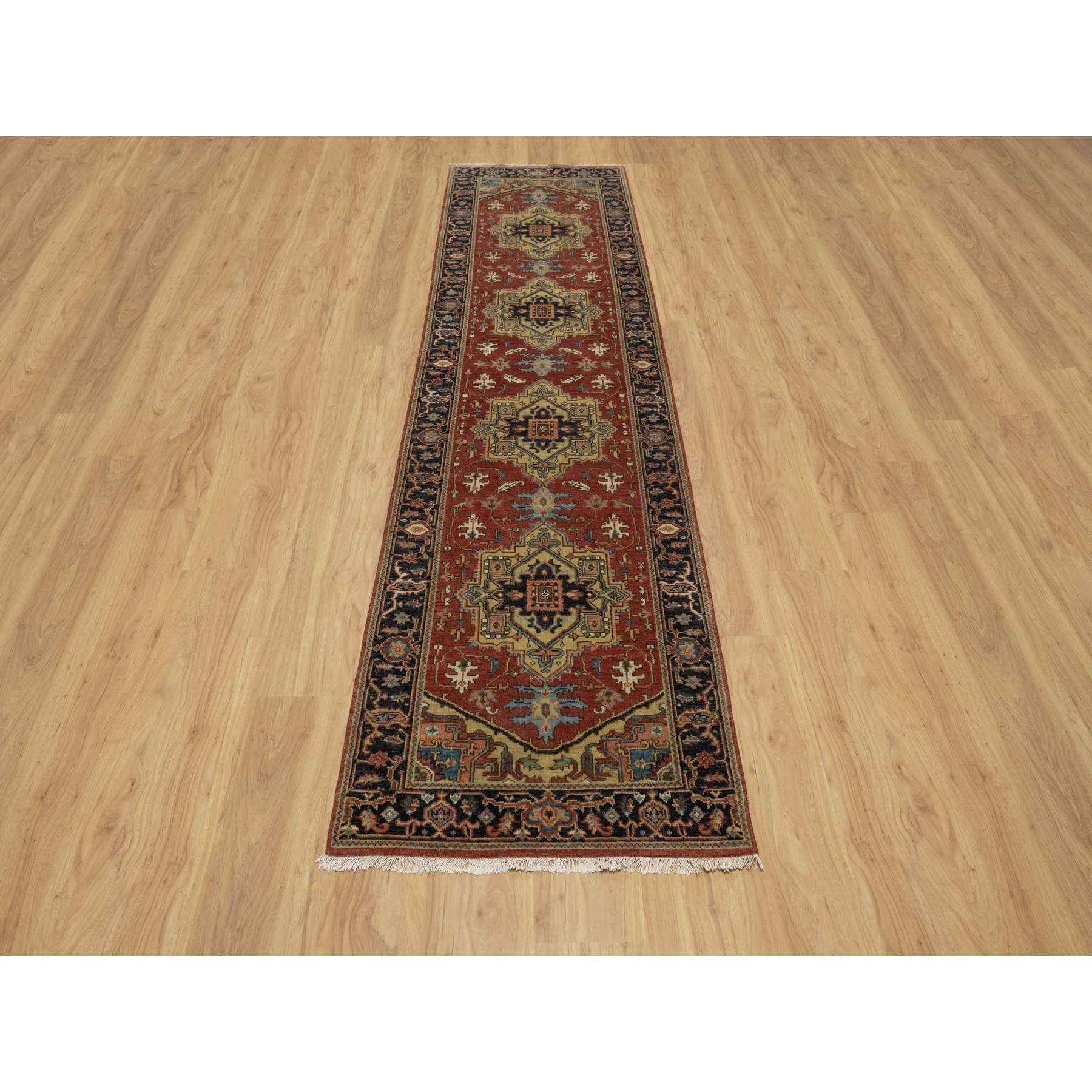 Heriz-Hand-Knotted-Rug-456215