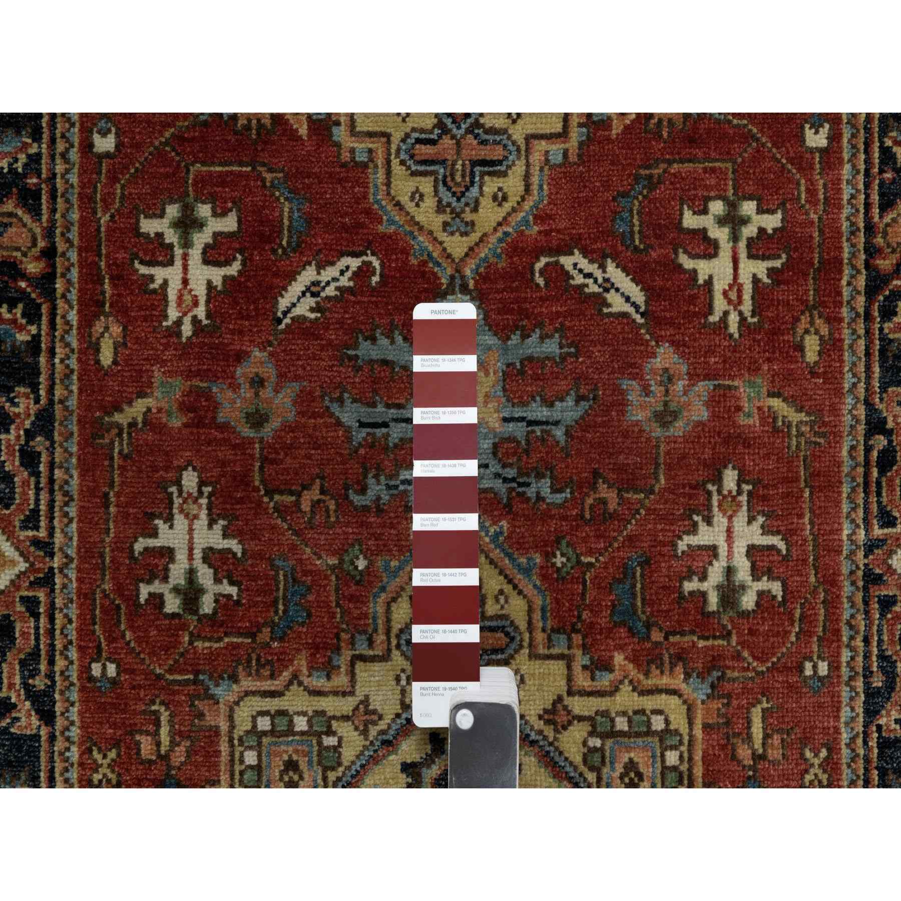 Heriz-Hand-Knotted-Rug-456215