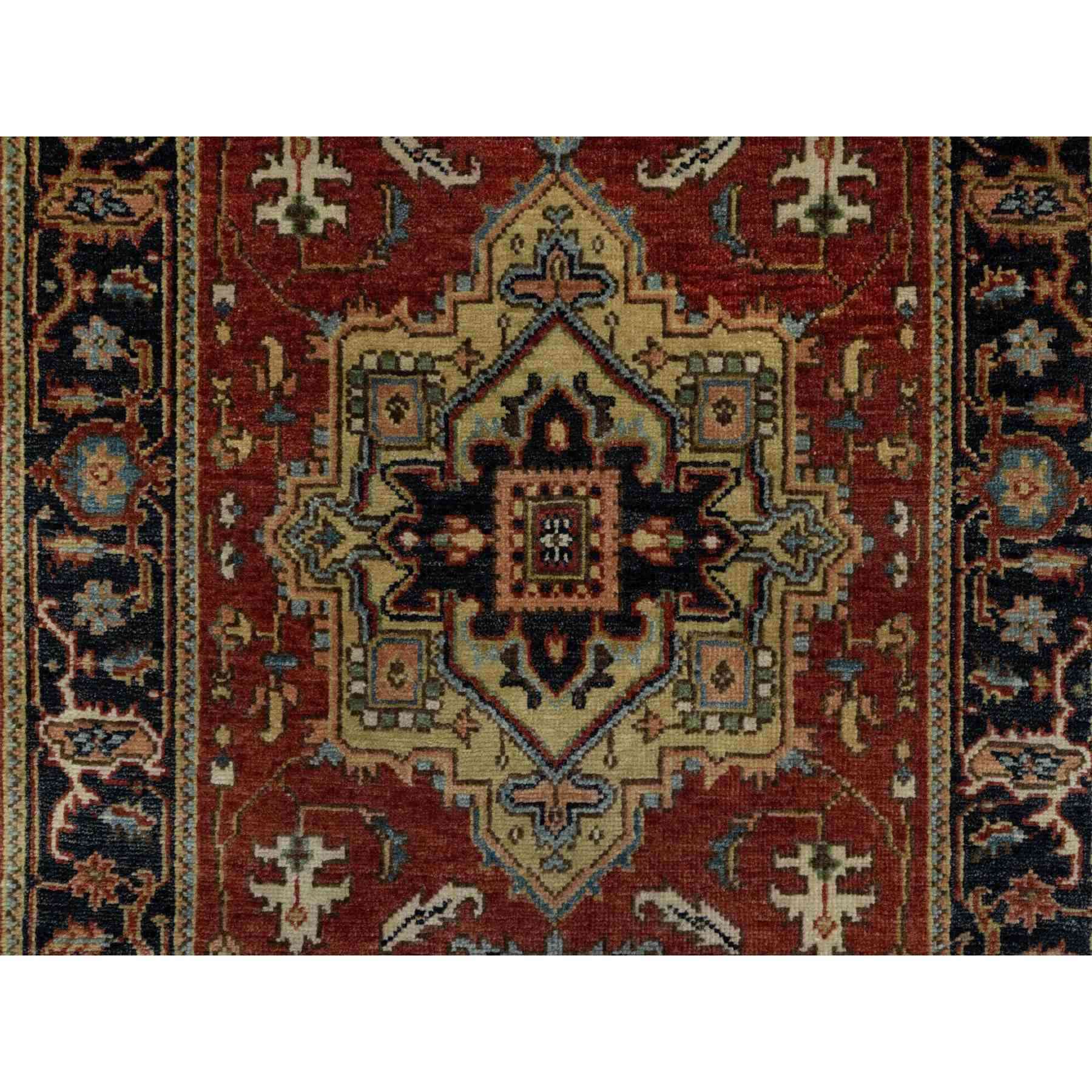 Heriz-Hand-Knotted-Rug-456215