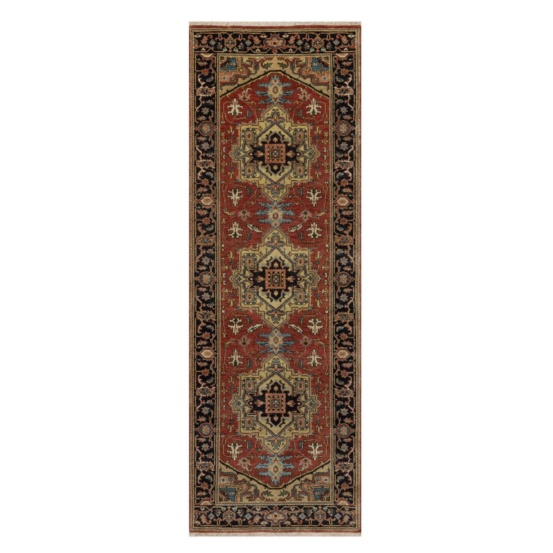 Heriz-Hand-Knotted-Rug-456220