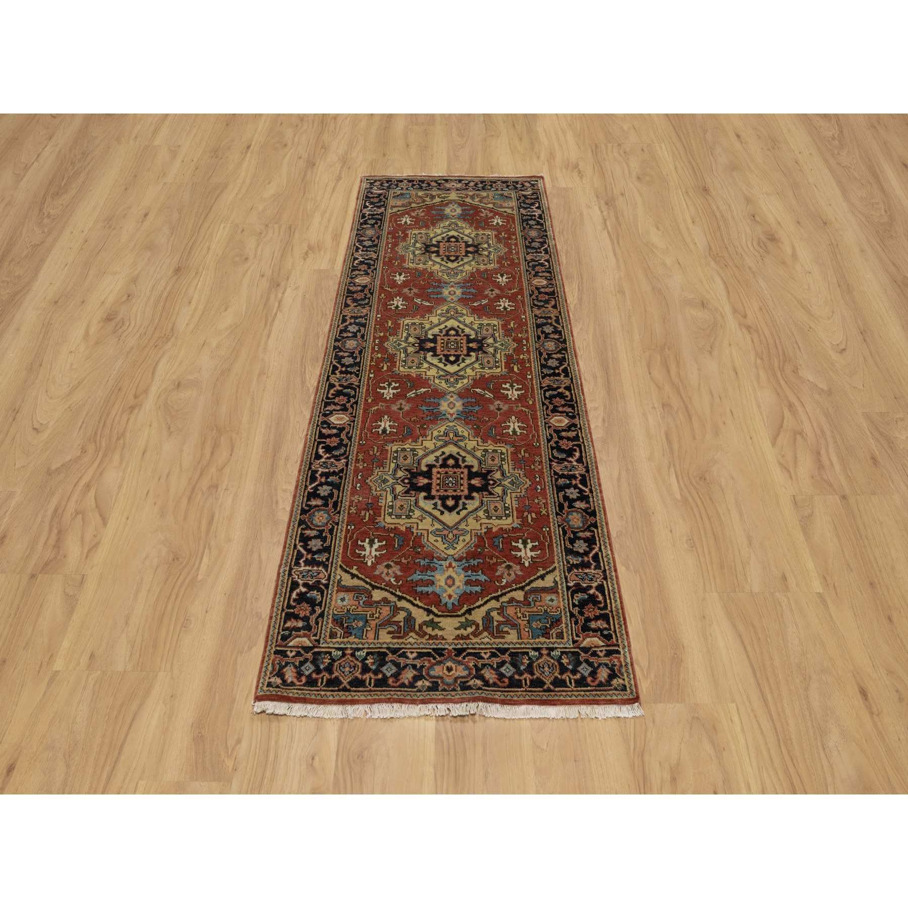 Heriz-Hand-Knotted-Rug-456220