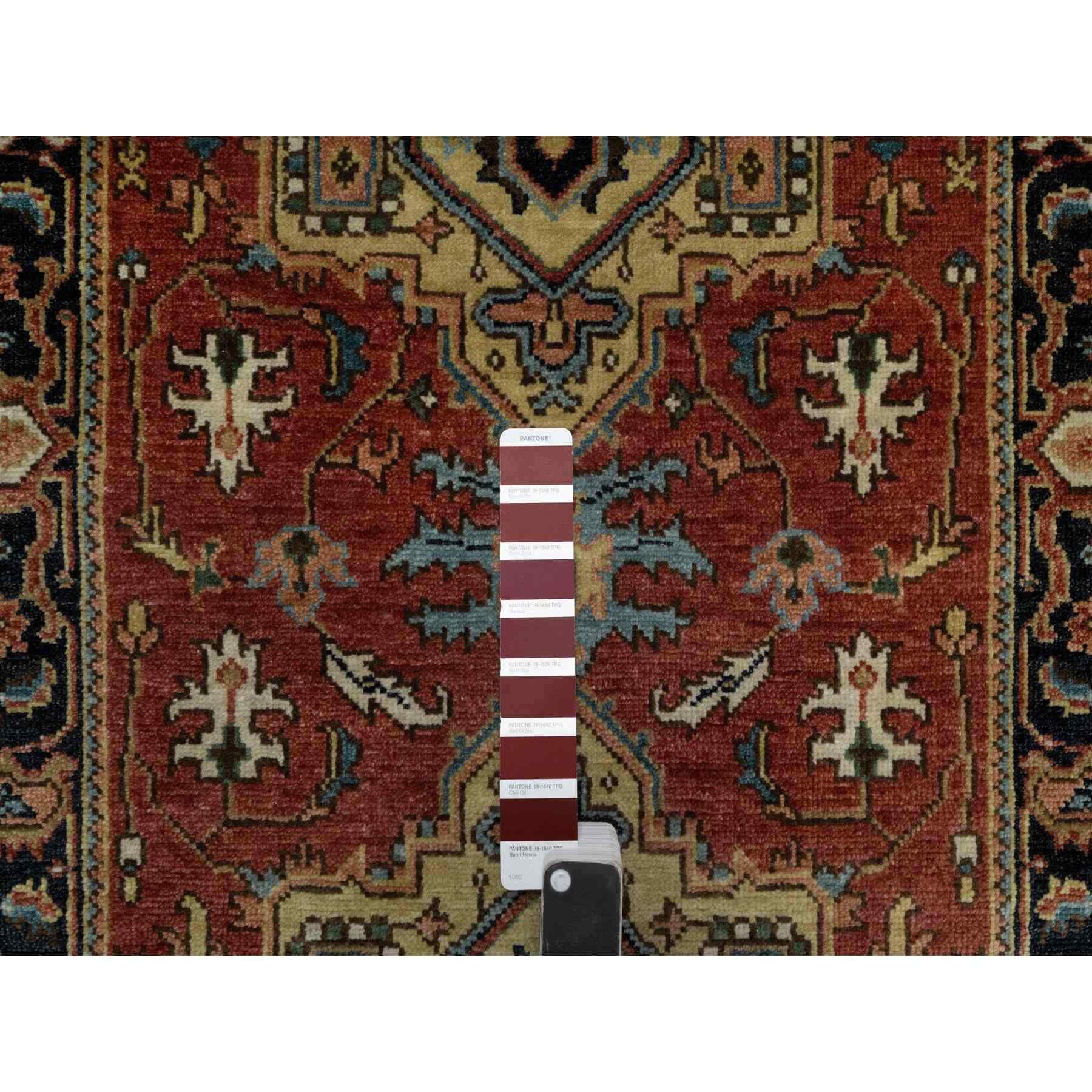 Heriz-Hand-Knotted-Rug-456220