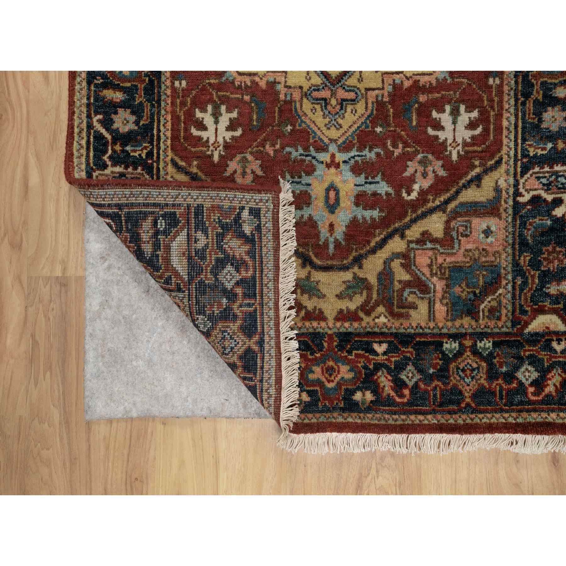 Heriz-Hand-Knotted-Rug-456225