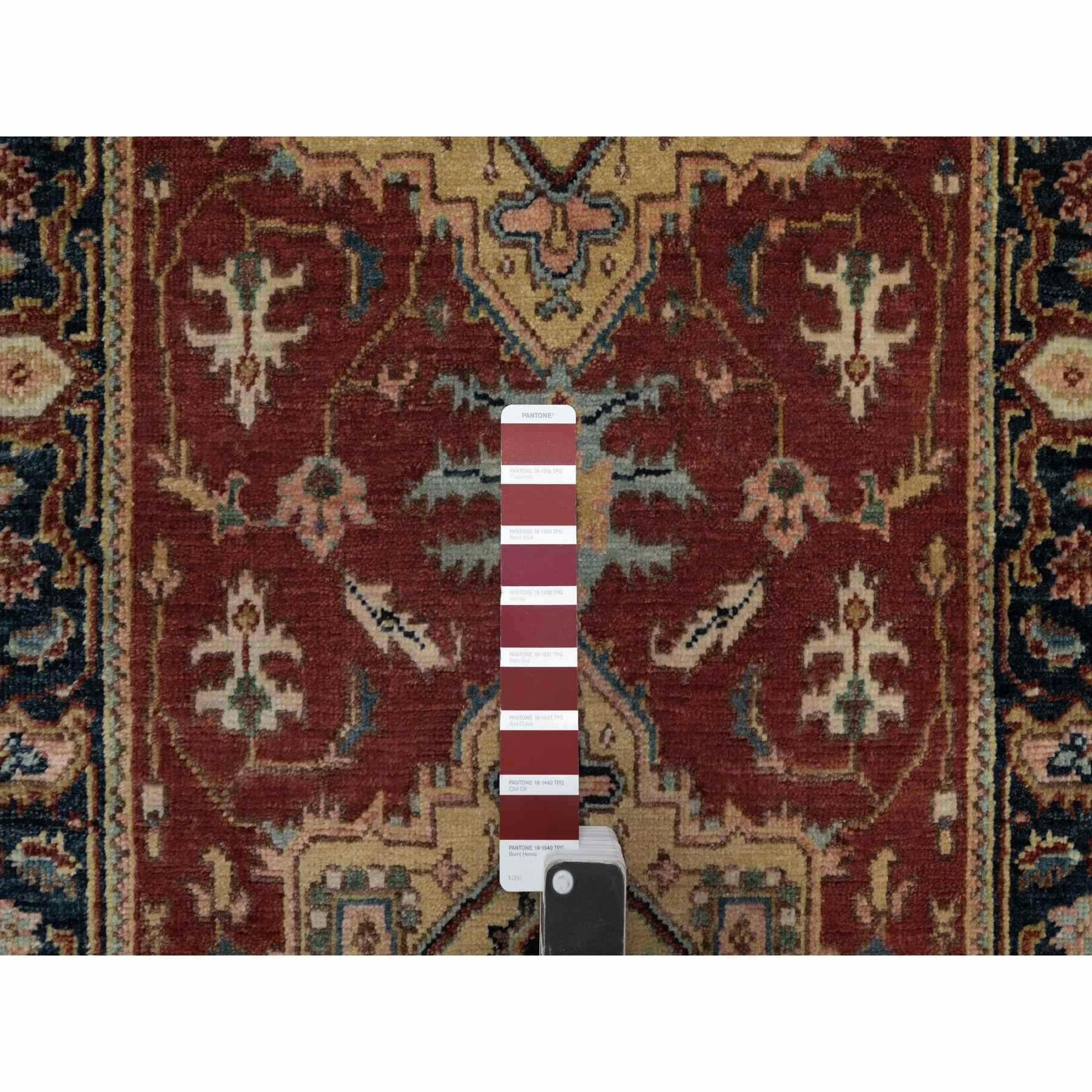 Heriz-Hand-Knotted-Rug-456225