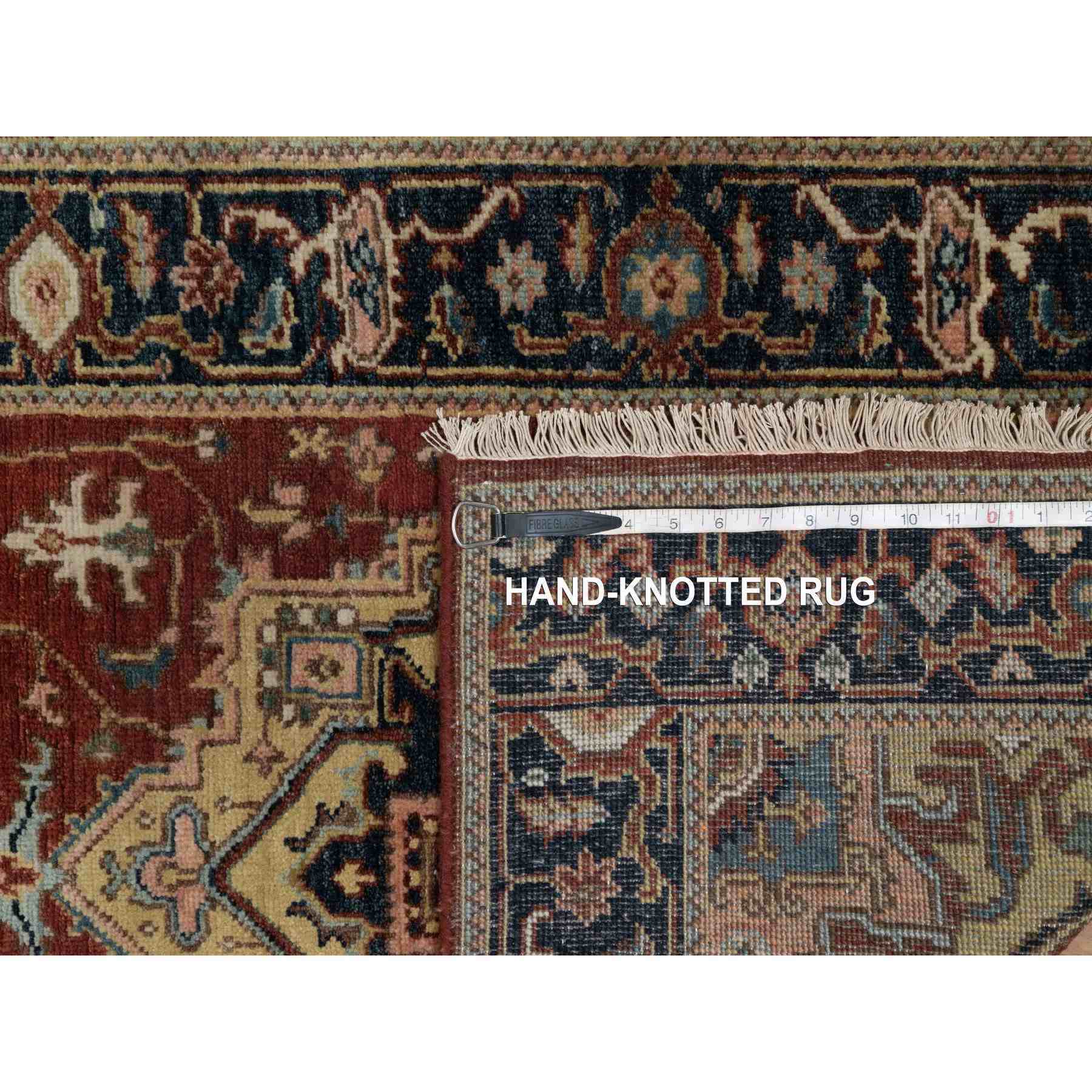 Heriz-Hand-Knotted-Rug-456225