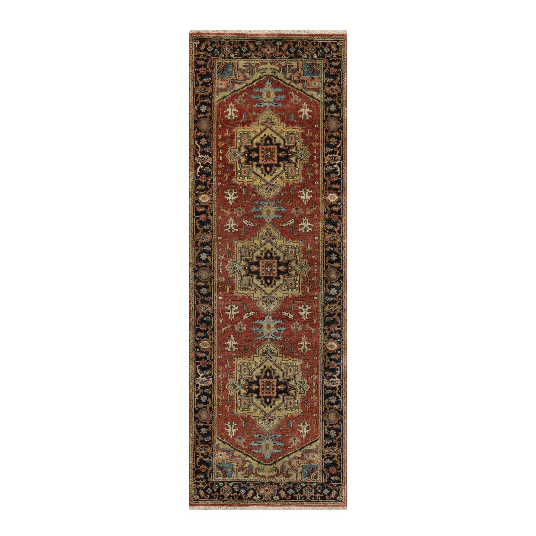 Heriz-Hand-Knotted-Rug-456230