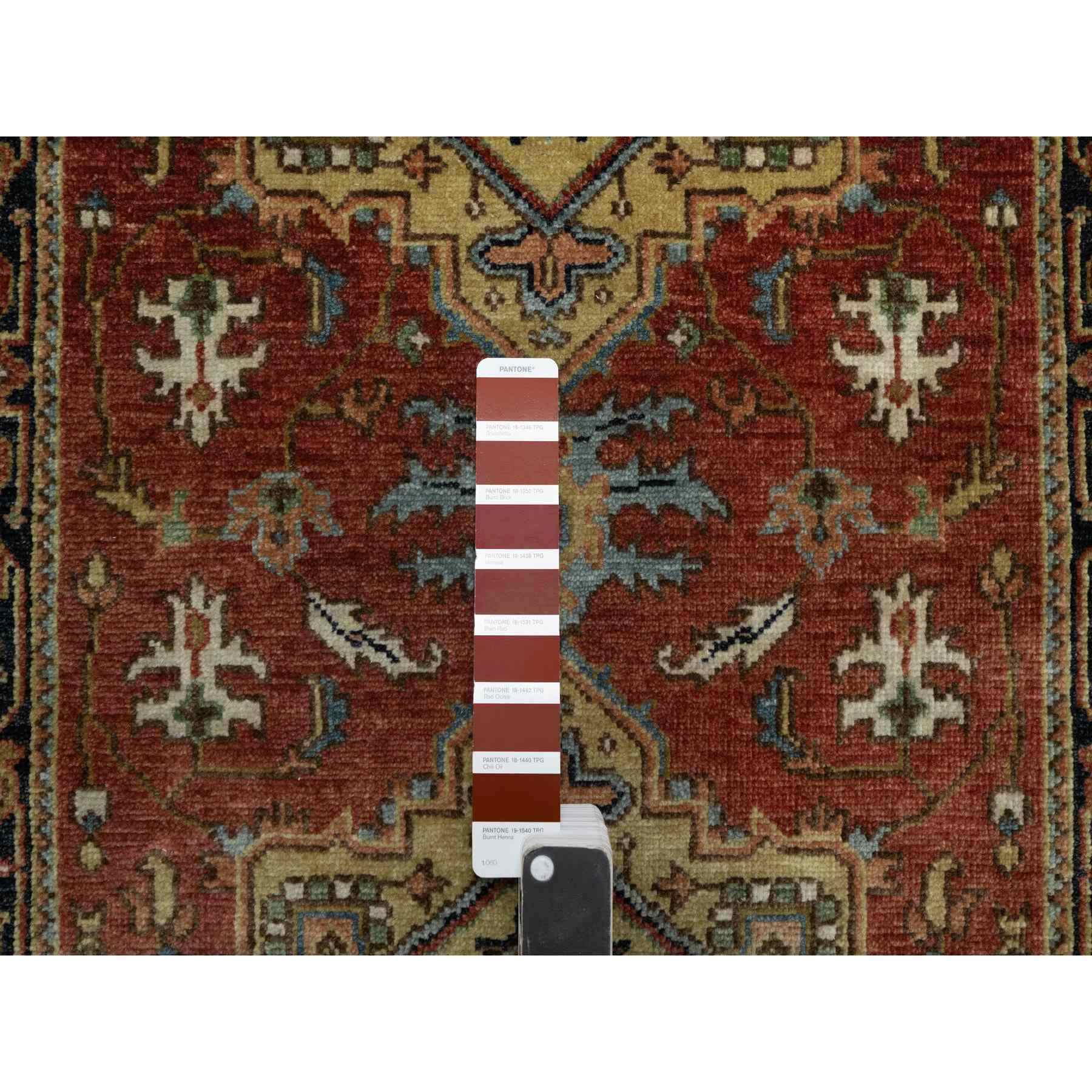 Heriz-Hand-Knotted-Rug-456230