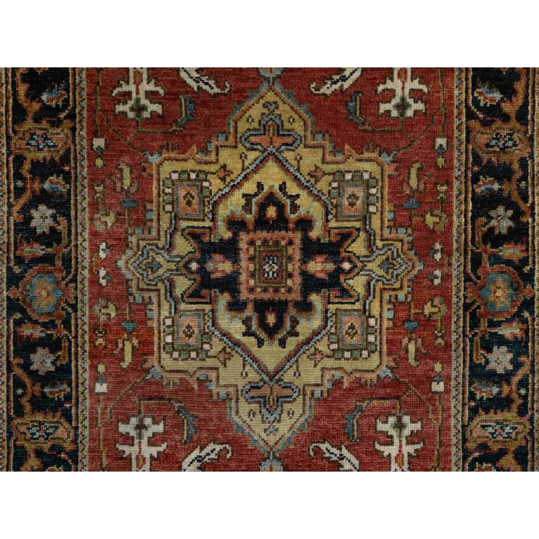 Heriz-Hand-Knotted-Rug-456230