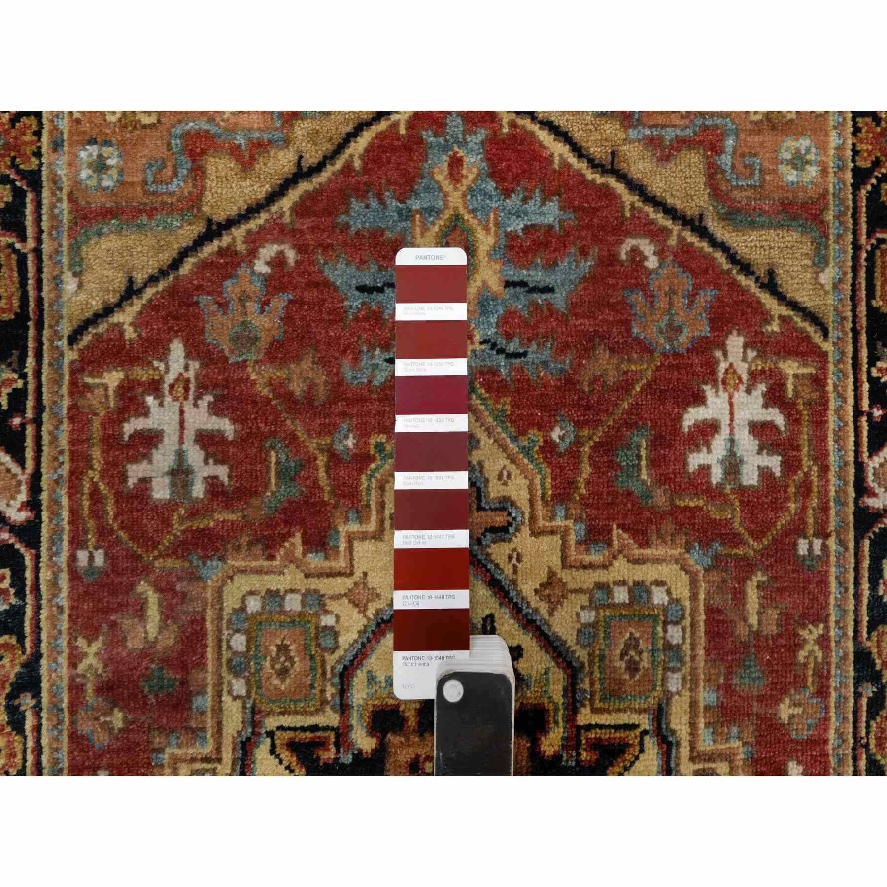 Heriz-Hand-Knotted-Rug-456235