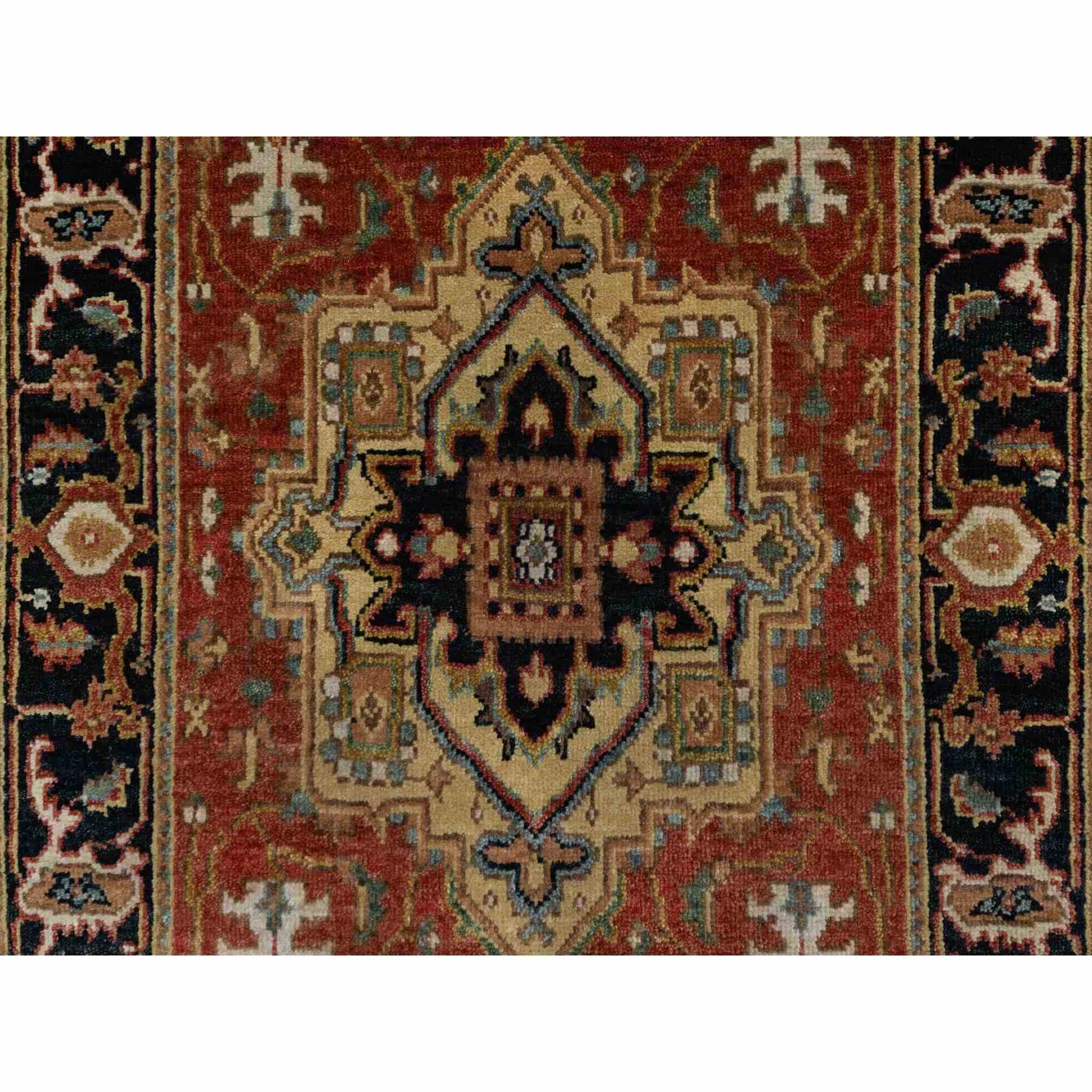 Heriz-Hand-Knotted-Rug-456235