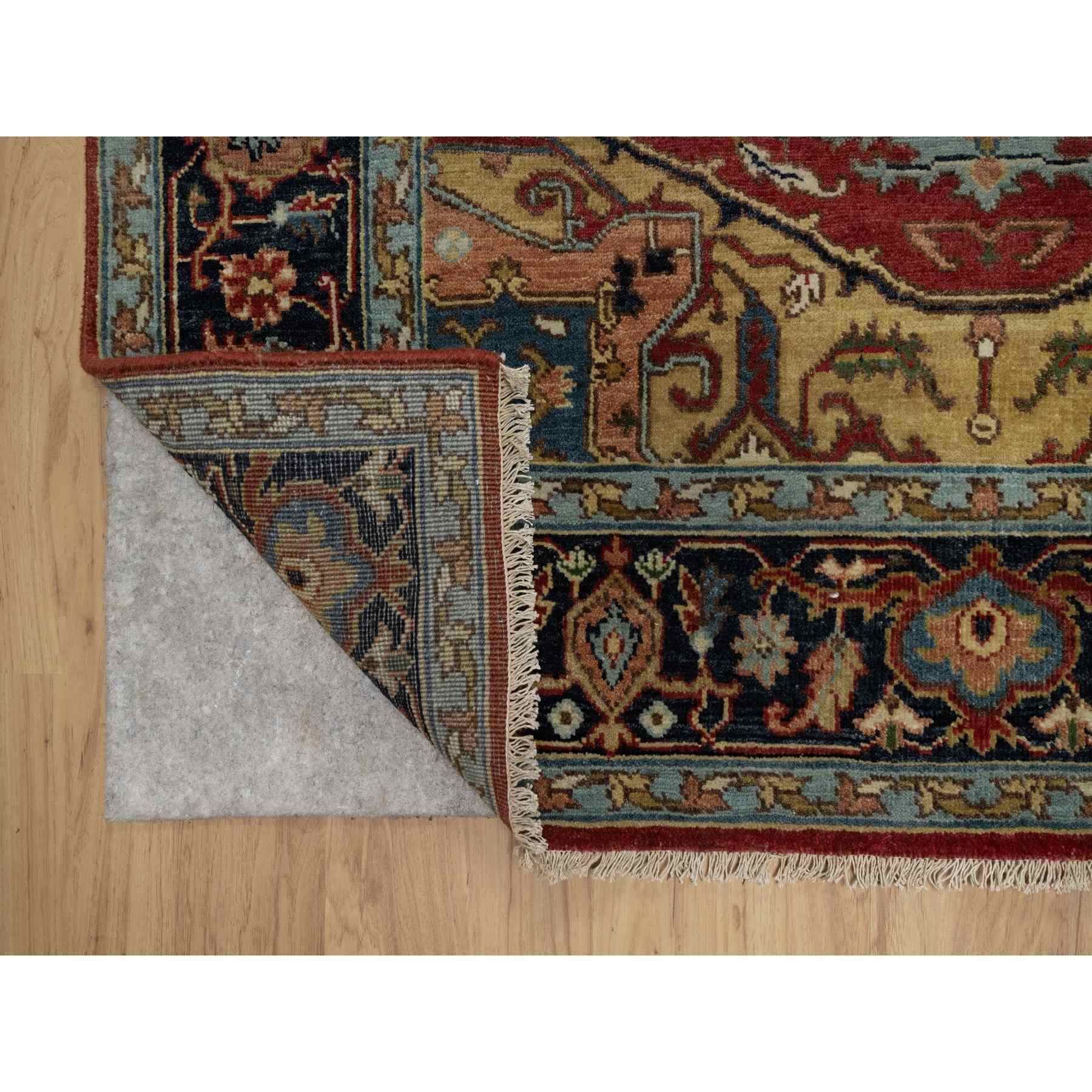 Heriz-Hand-Knotted-Rug-456245