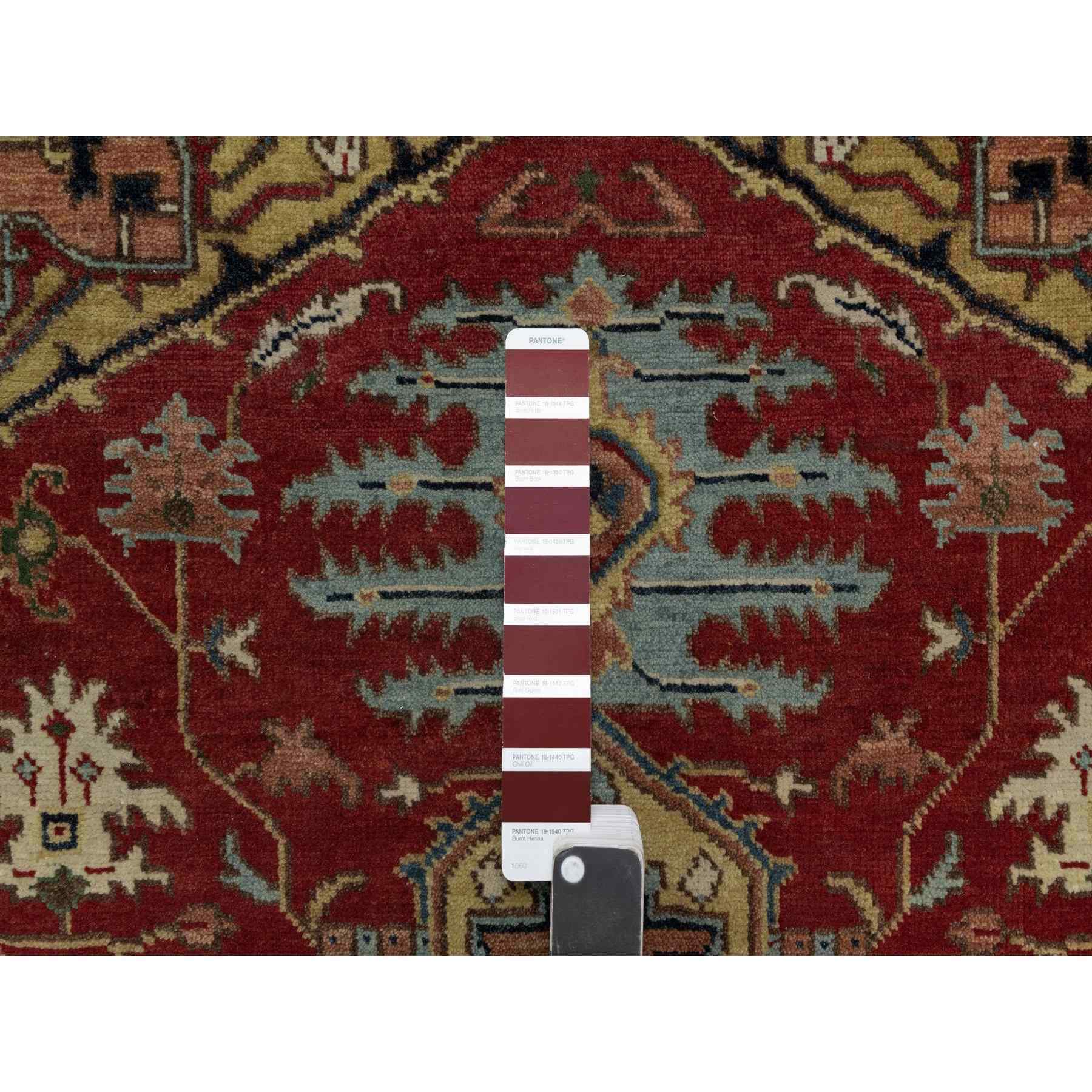 Heriz-Hand-Knotted-Rug-456245