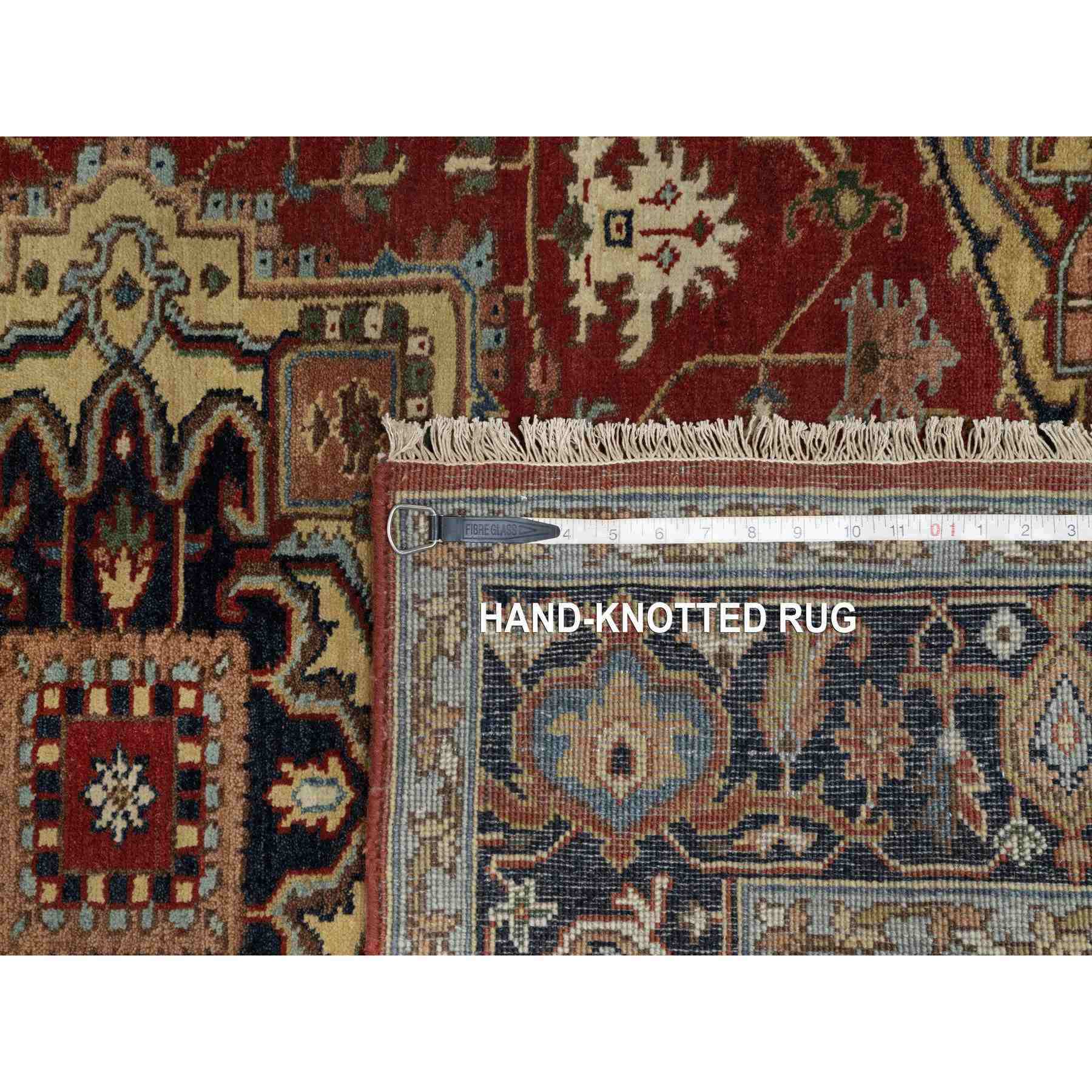 Heriz-Hand-Knotted-Rug-456245