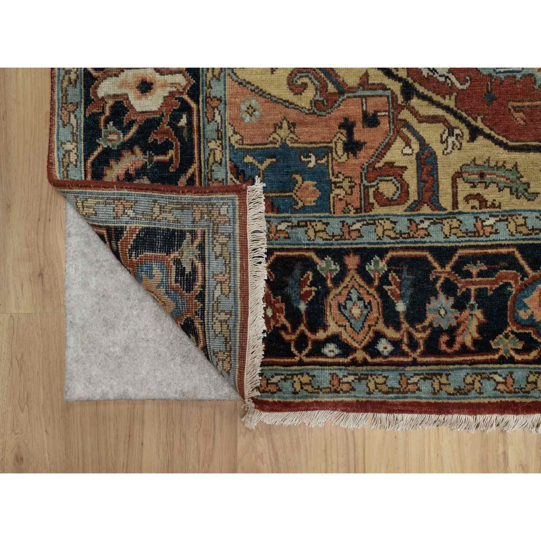 Heriz-Hand-Knotted-Rug-456250