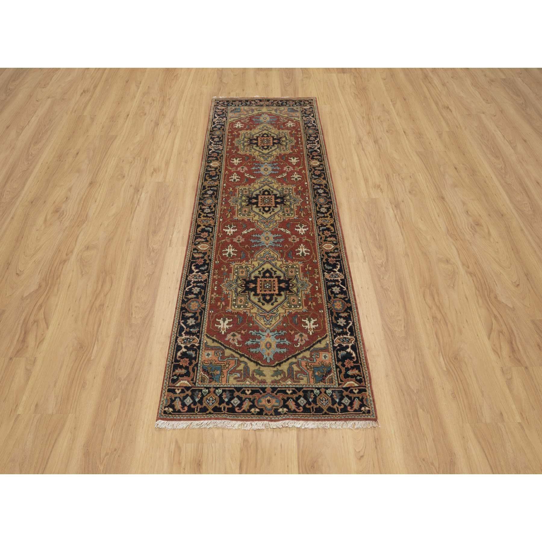 Heriz-Hand-Knotted-Rug-456255