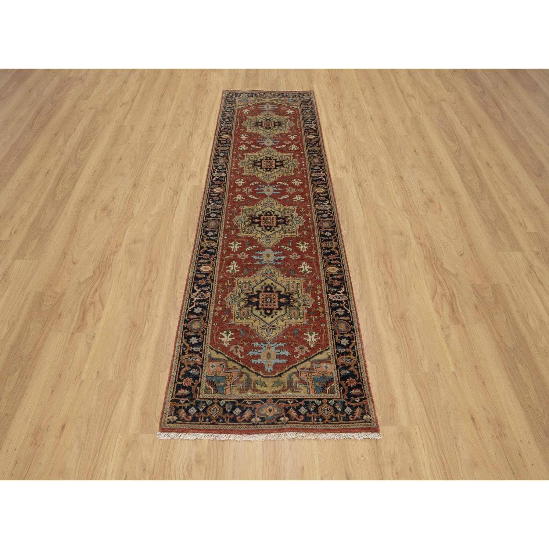 Heriz-Hand-Knotted-Rug-456265