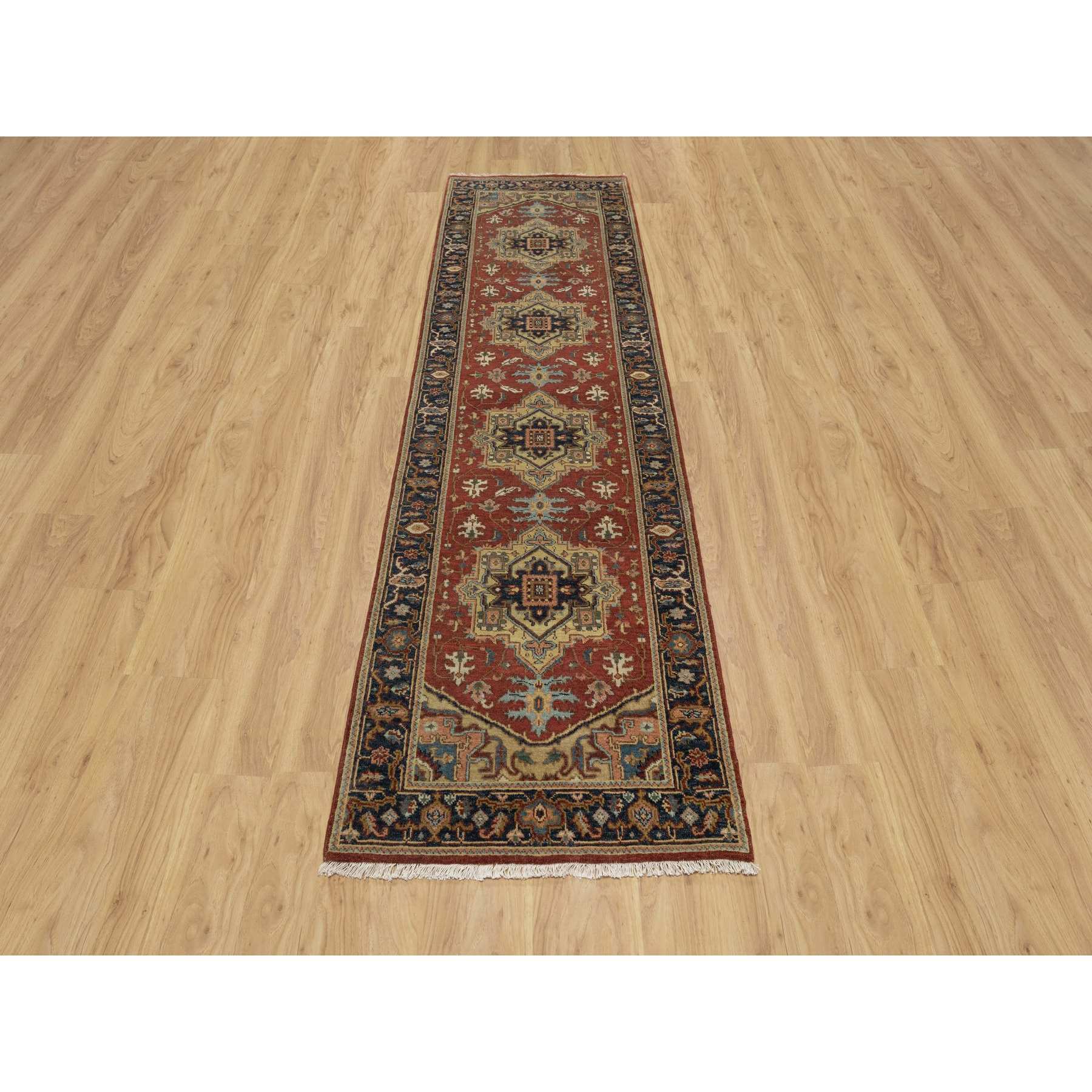 Heriz-Hand-Knotted-Rug-456270