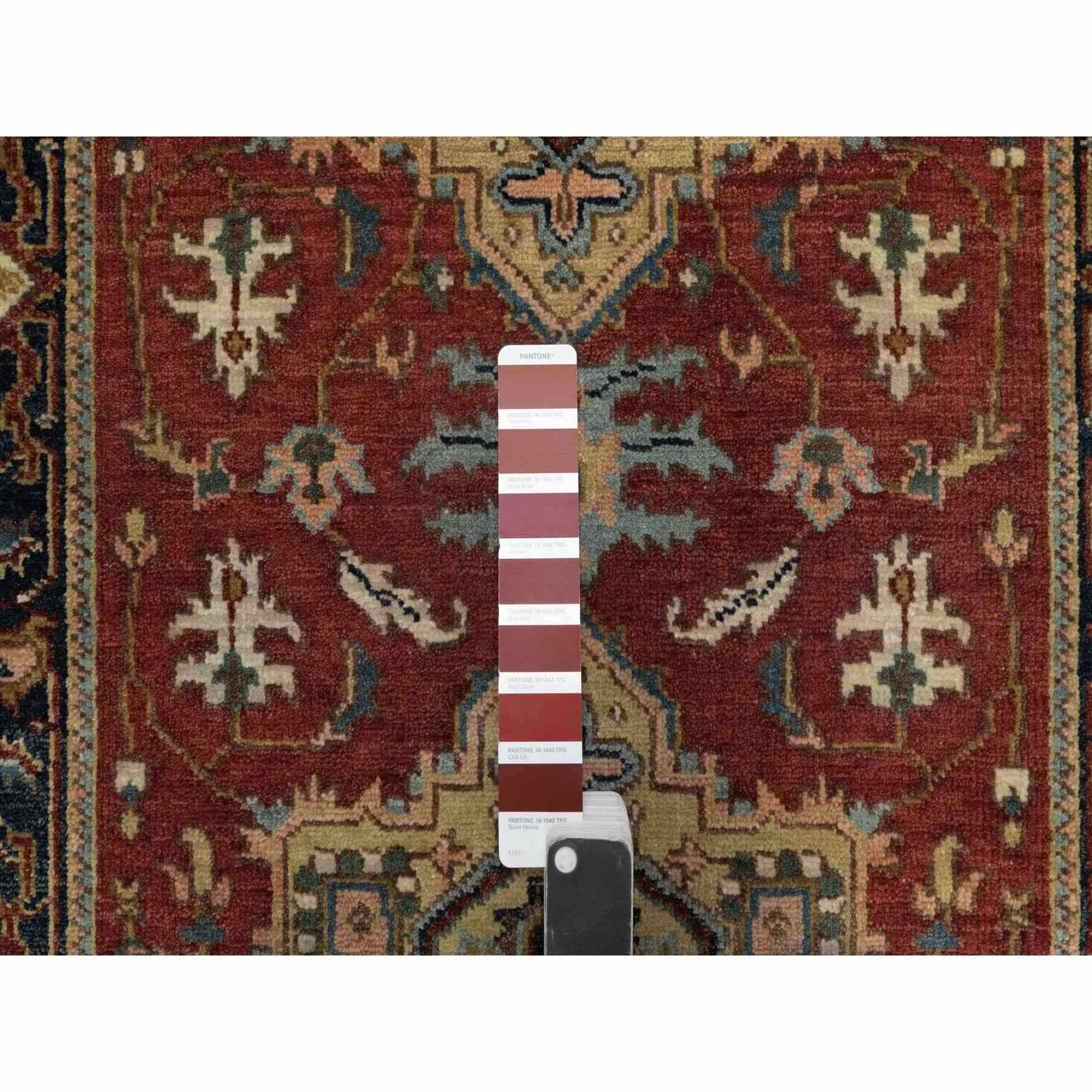 Heriz-Hand-Knotted-Rug-456270