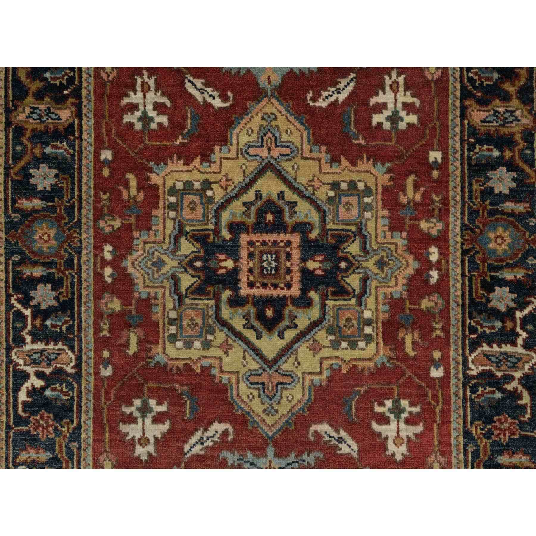 Heriz-Hand-Knotted-Rug-456270