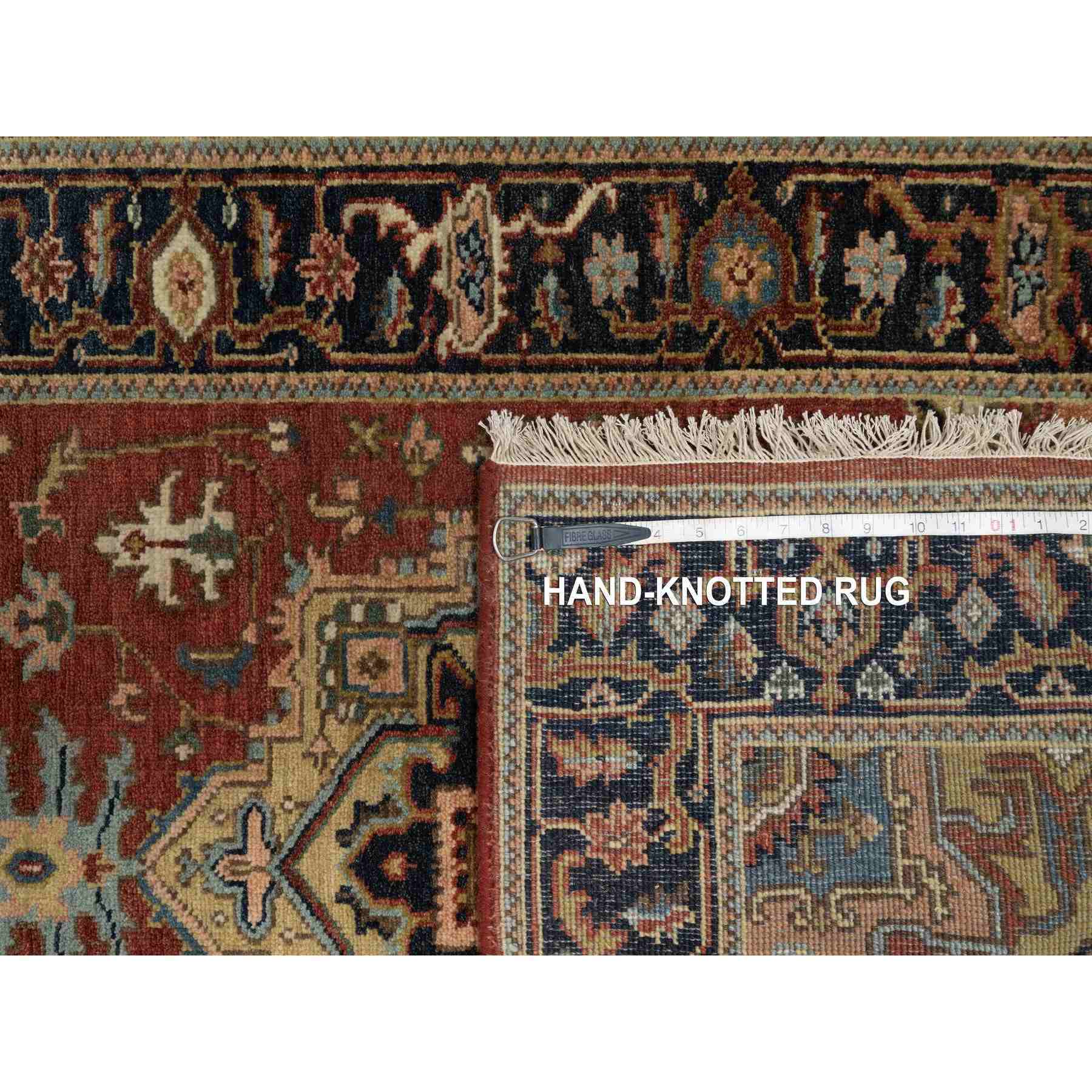 Heriz-Hand-Knotted-Rug-456270