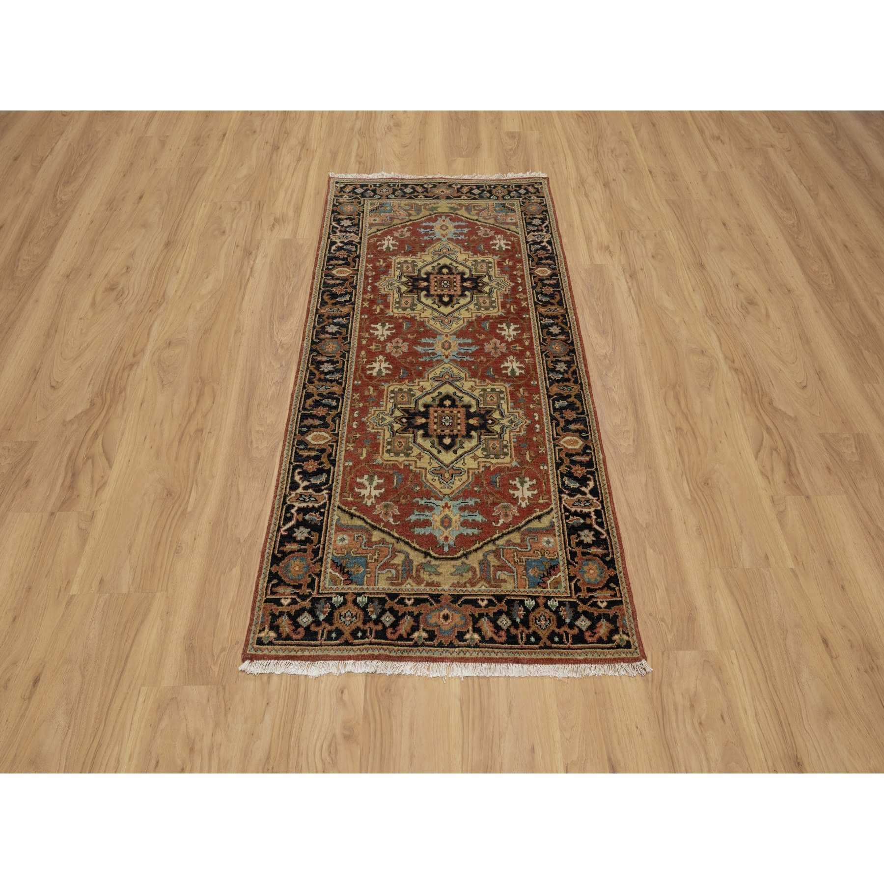 Heriz-Hand-Knotted-Rug-456310