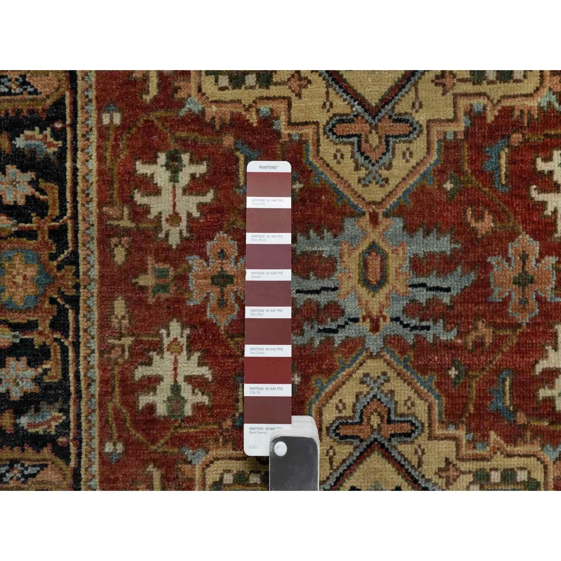 Heriz-Hand-Knotted-Rug-456310