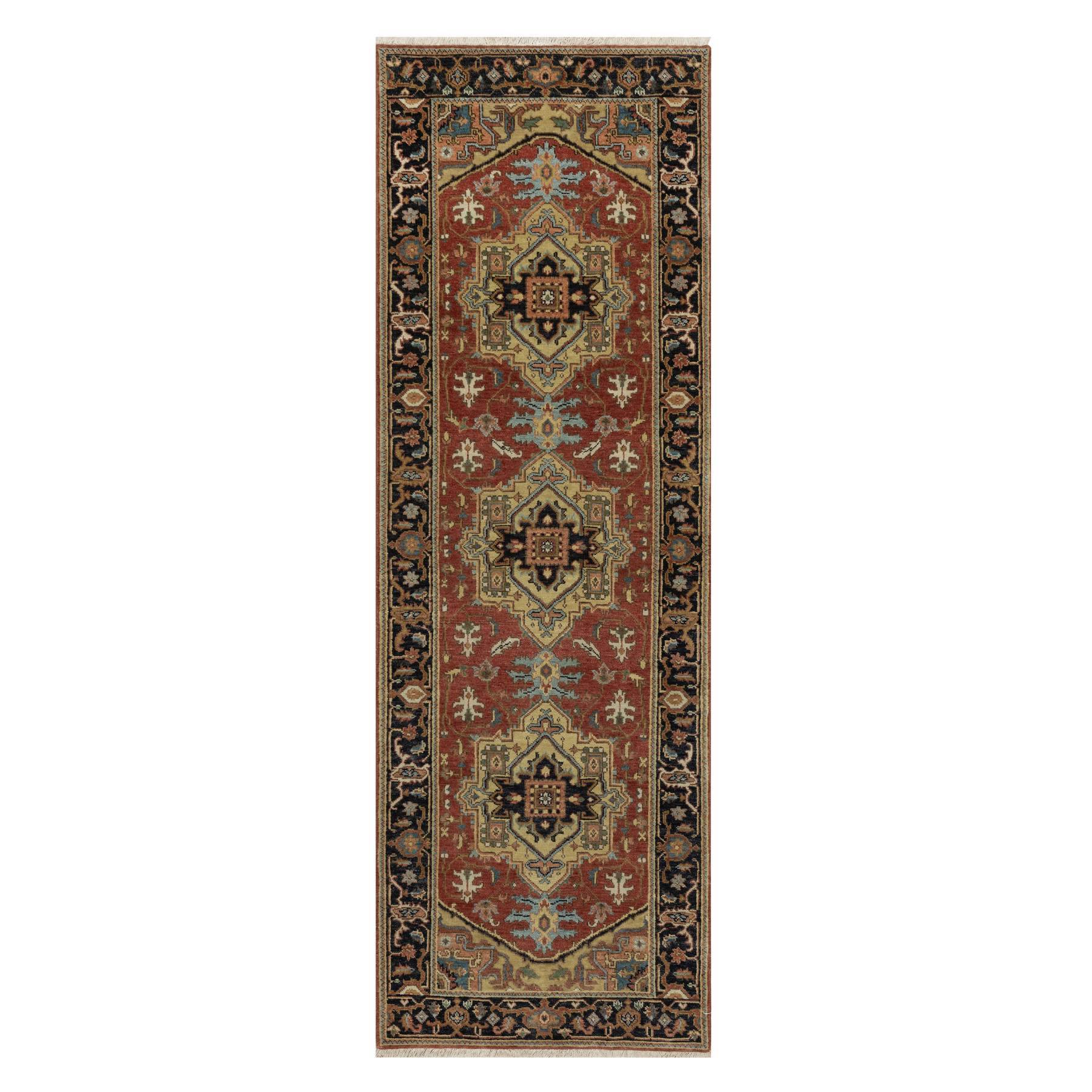 Heriz-Hand-Knotted-Rug-456315