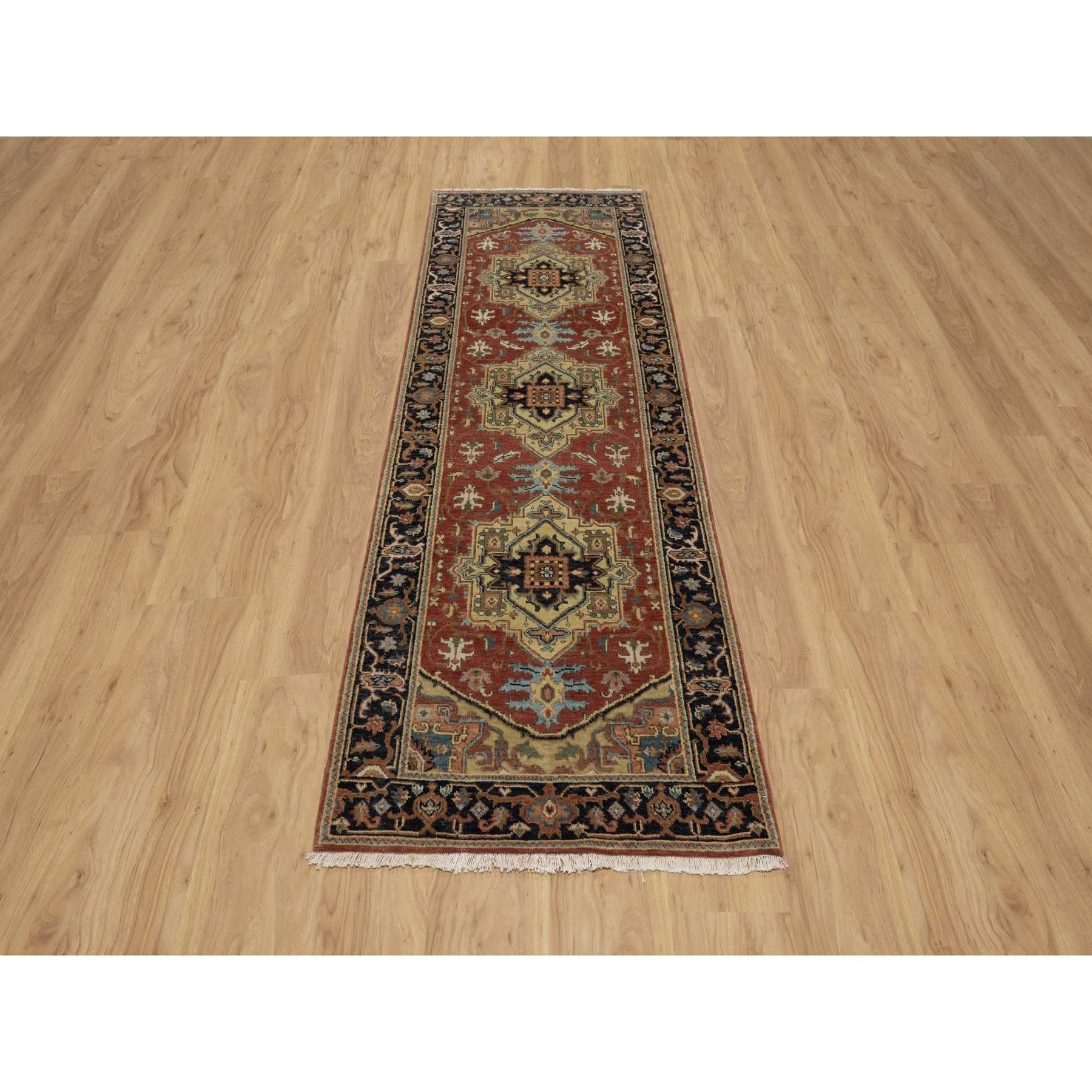 Heriz-Hand-Knotted-Rug-456315