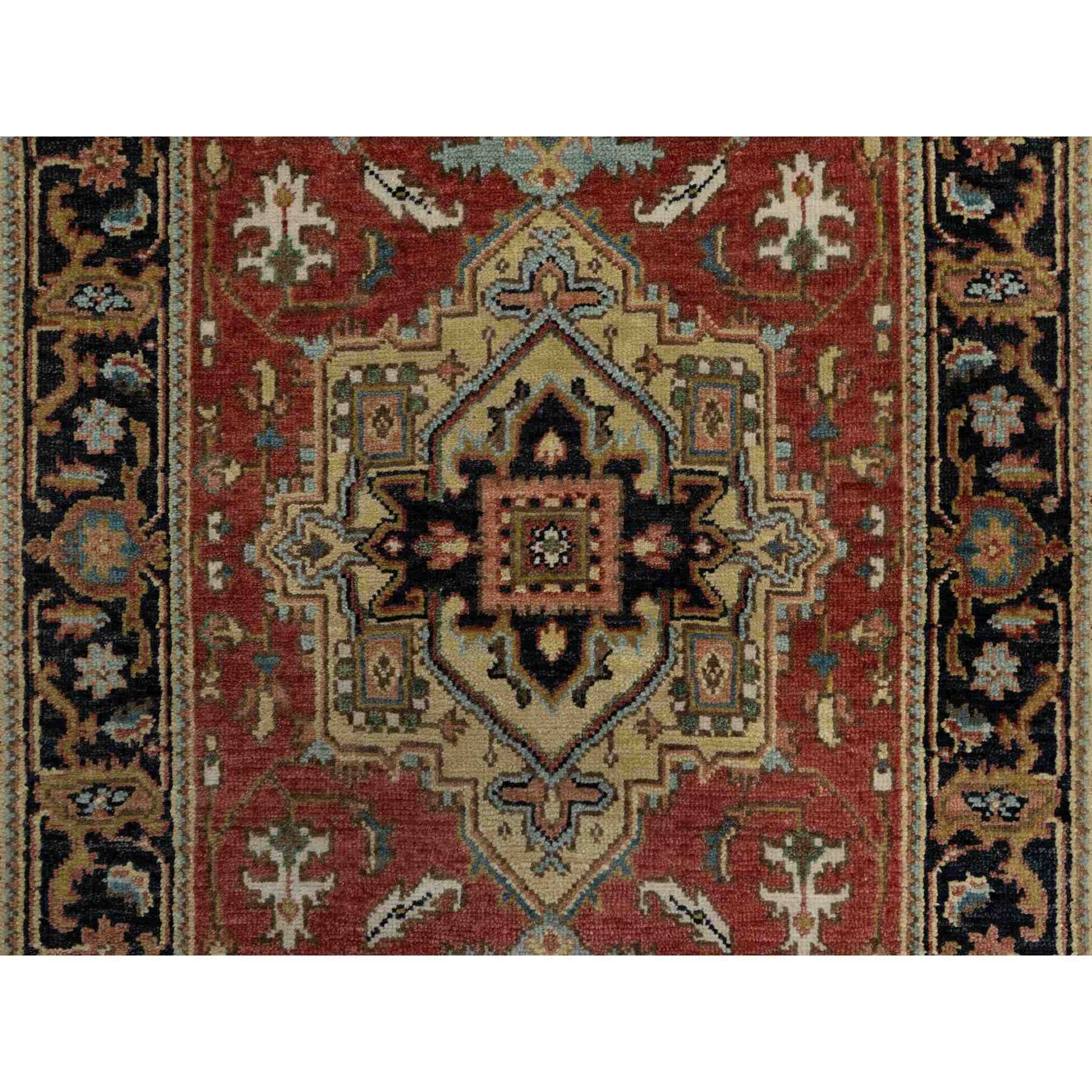 Heriz-Hand-Knotted-Rug-456315