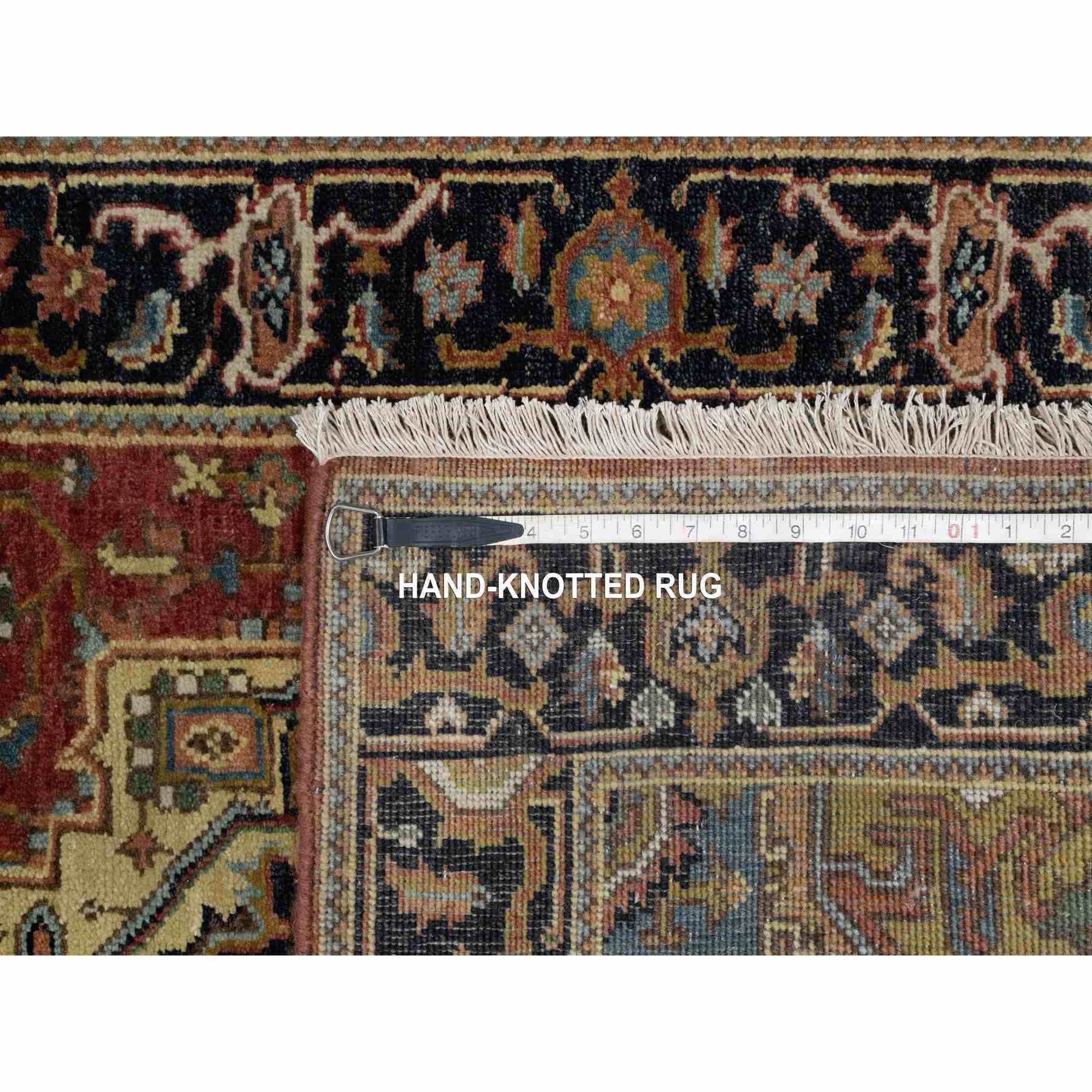 Heriz-Hand-Knotted-Rug-456315