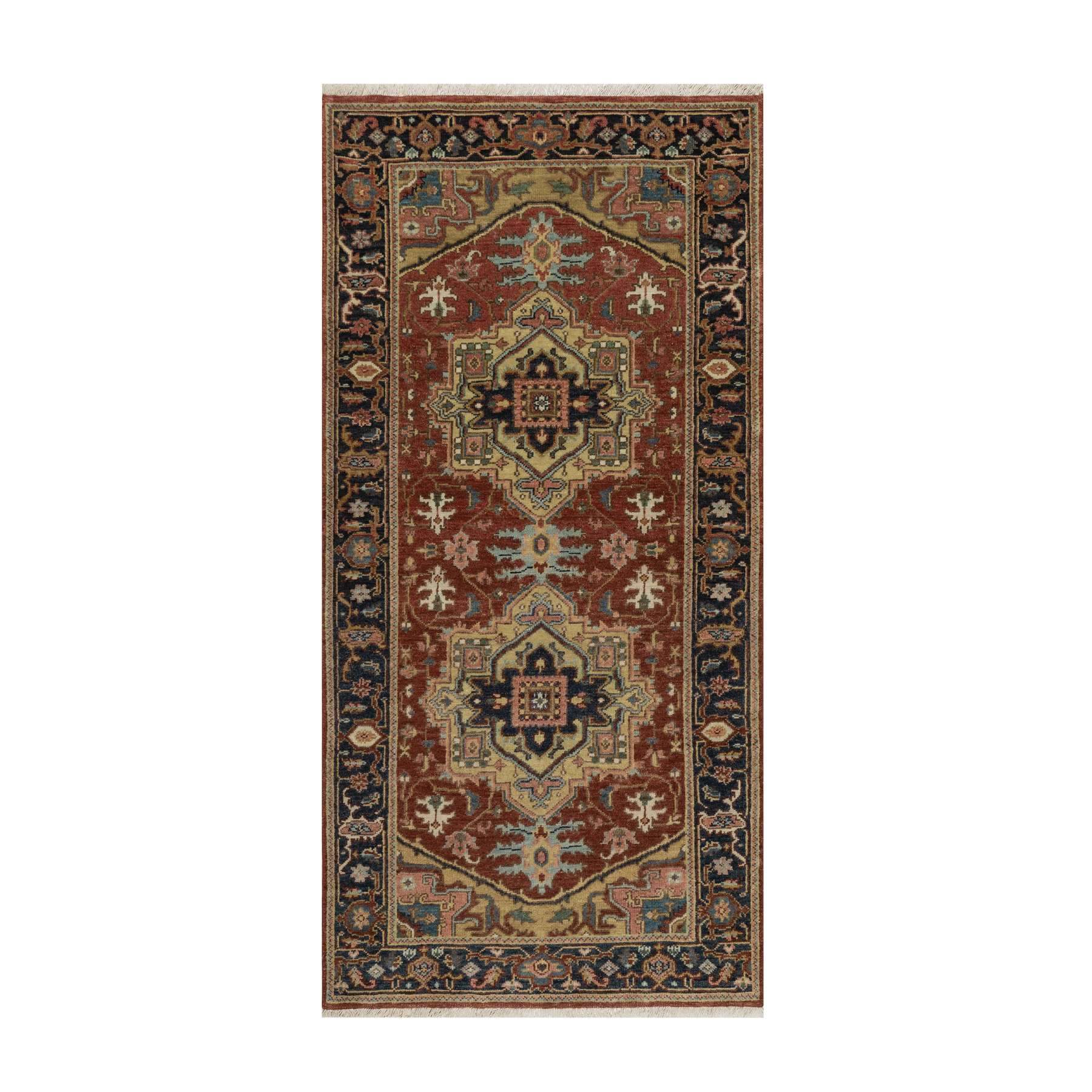 Heriz-Hand-Knotted-Rug-456320