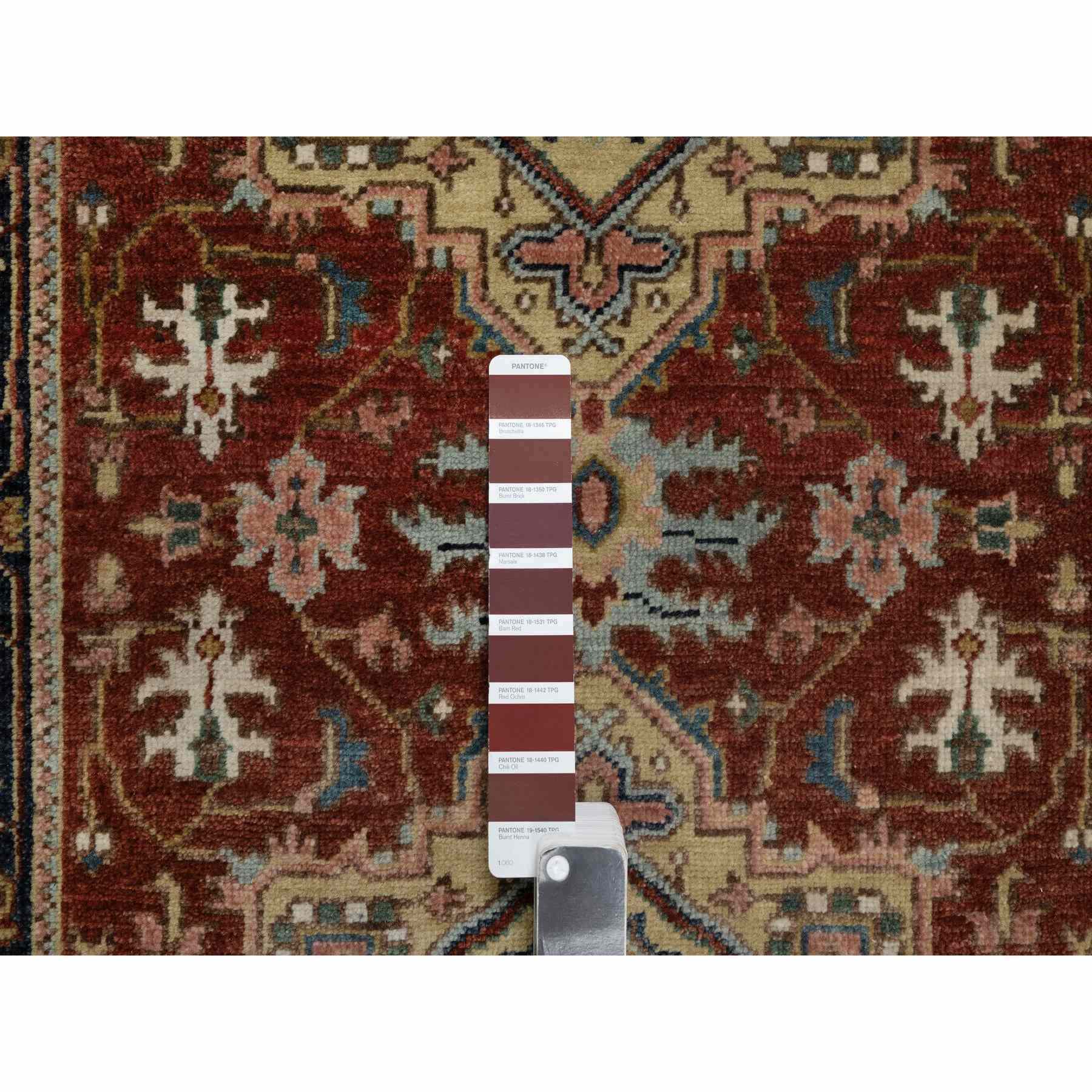 Heriz-Hand-Knotted-Rug-456320