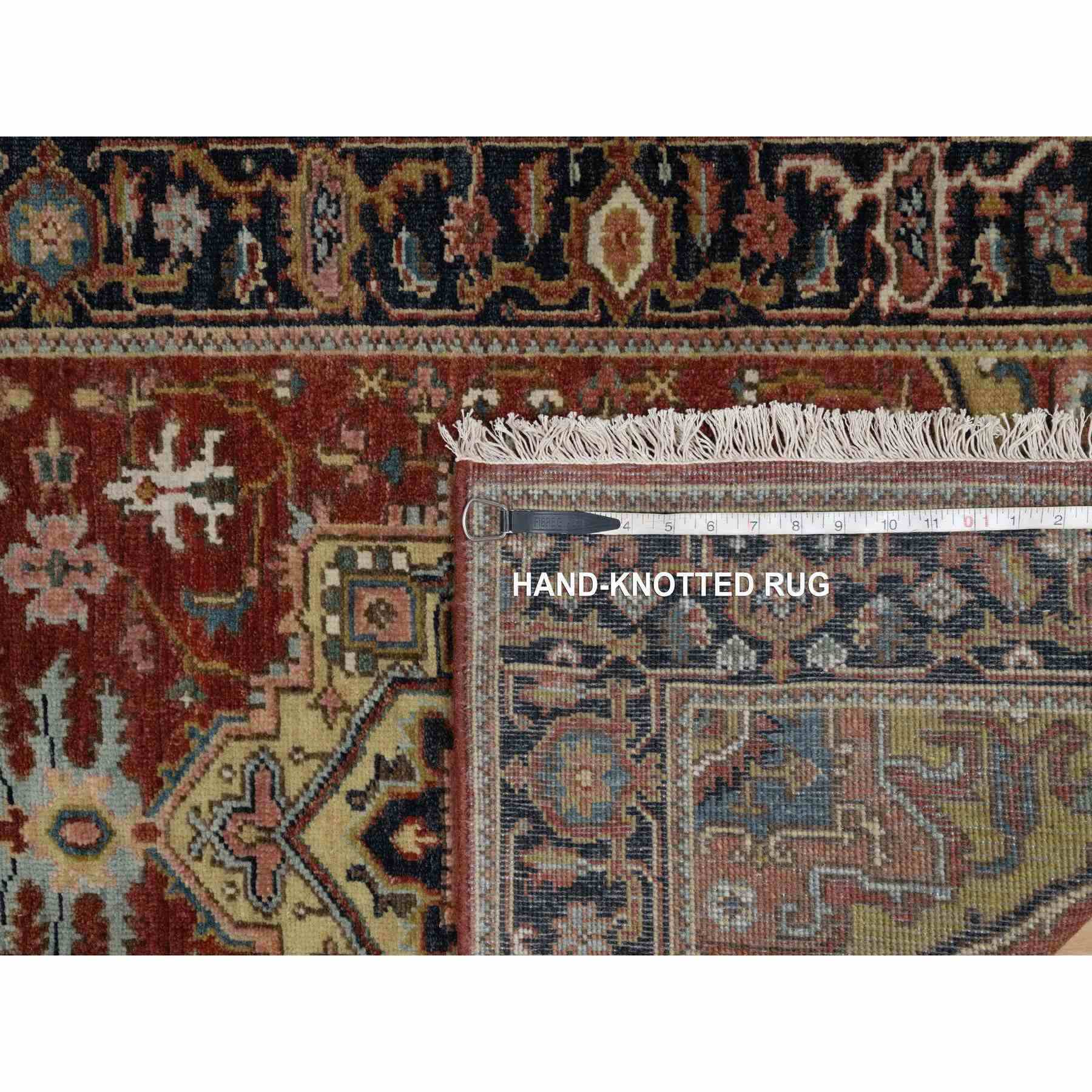 Heriz-Hand-Knotted-Rug-456320