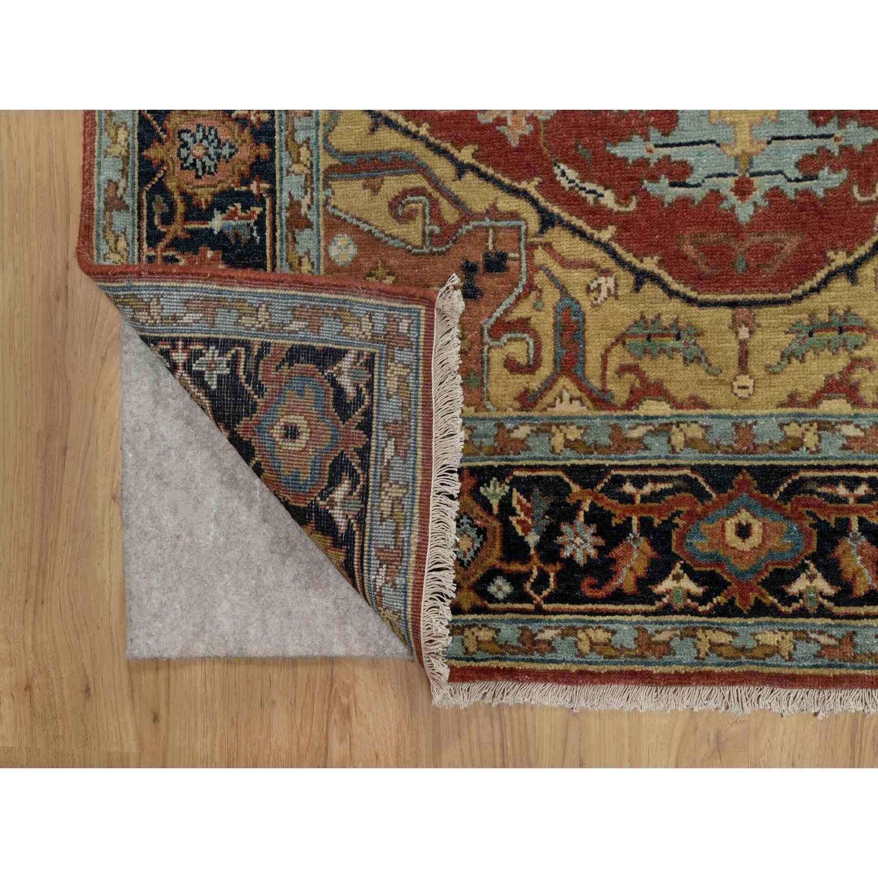 Heriz-Hand-Knotted-Rug-456330