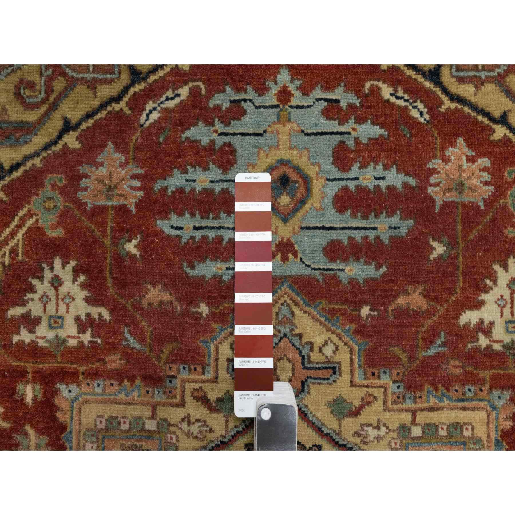 Heriz-Hand-Knotted-Rug-456330