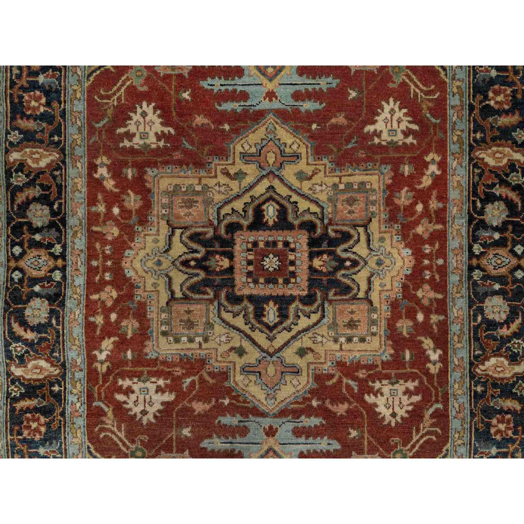 Heriz-Hand-Knotted-Rug-456330