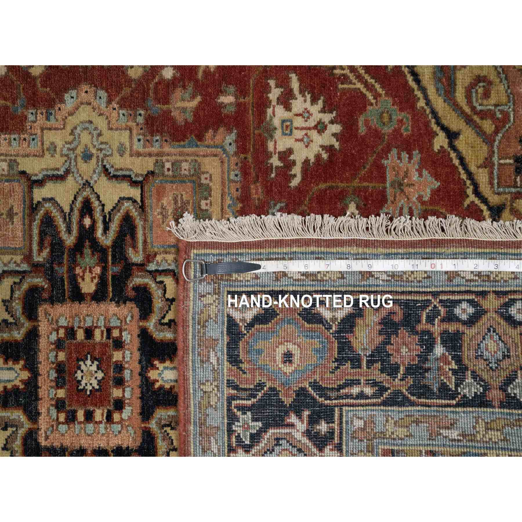 Heriz-Hand-Knotted-Rug-456330