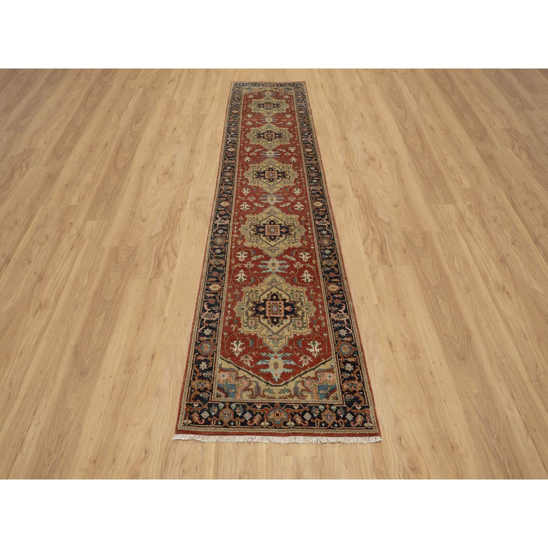 Heriz-Hand-Knotted-Rug-456340