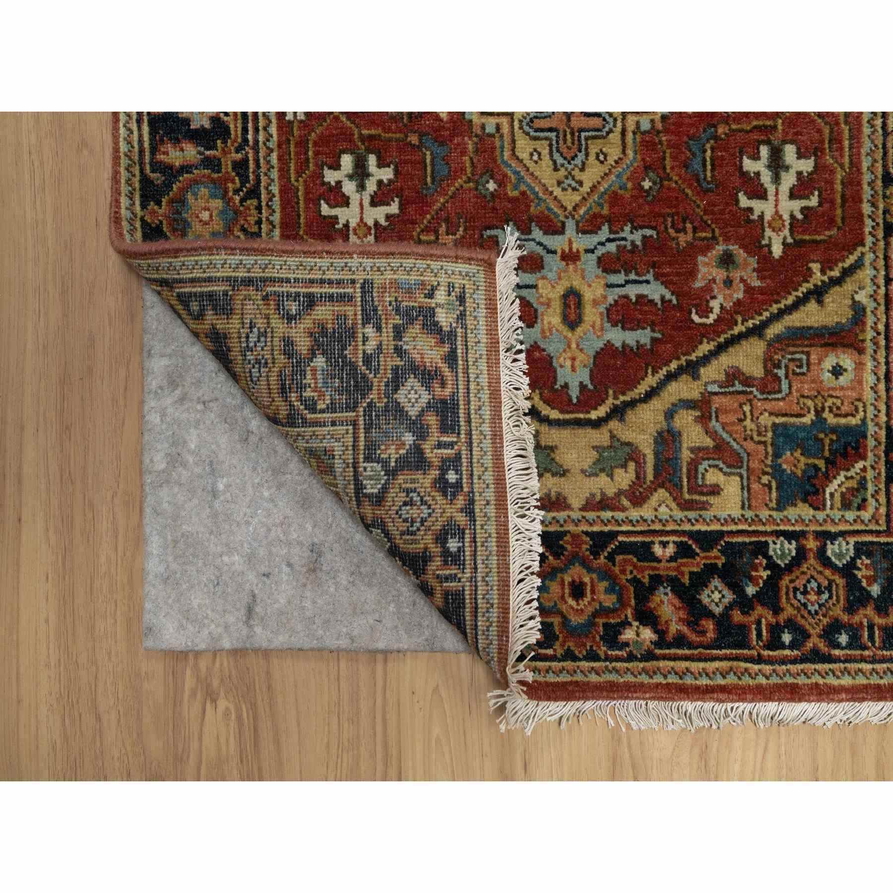 Heriz-Hand-Knotted-Rug-456340