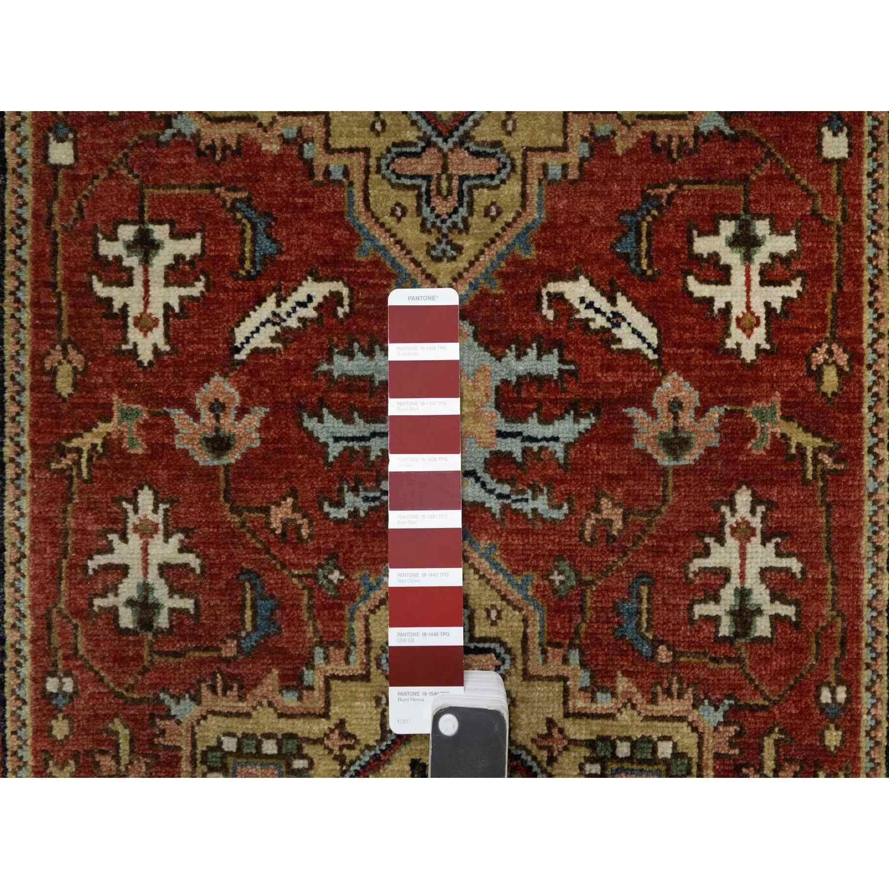 Heriz-Hand-Knotted-Rug-456340