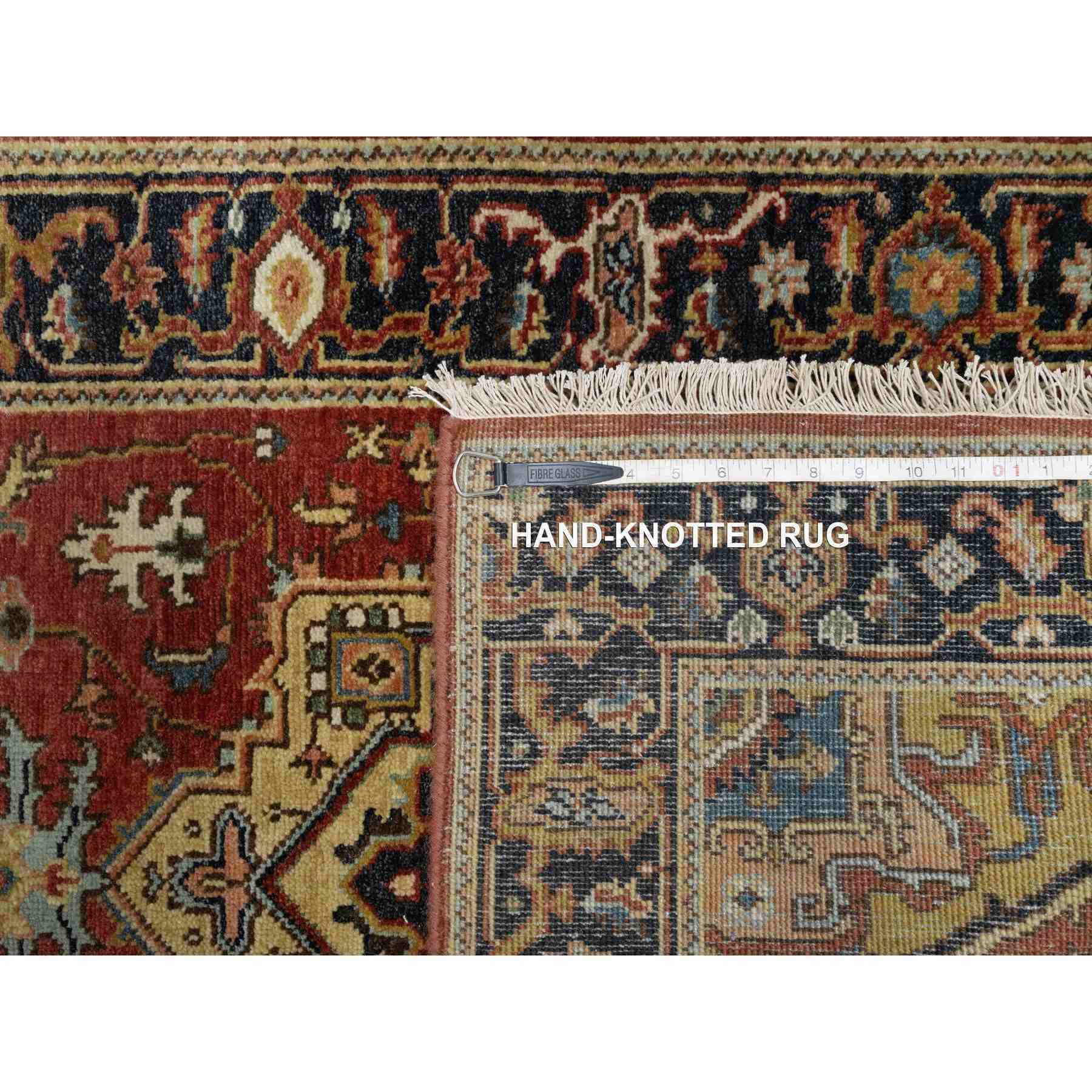 Heriz-Hand-Knotted-Rug-456340