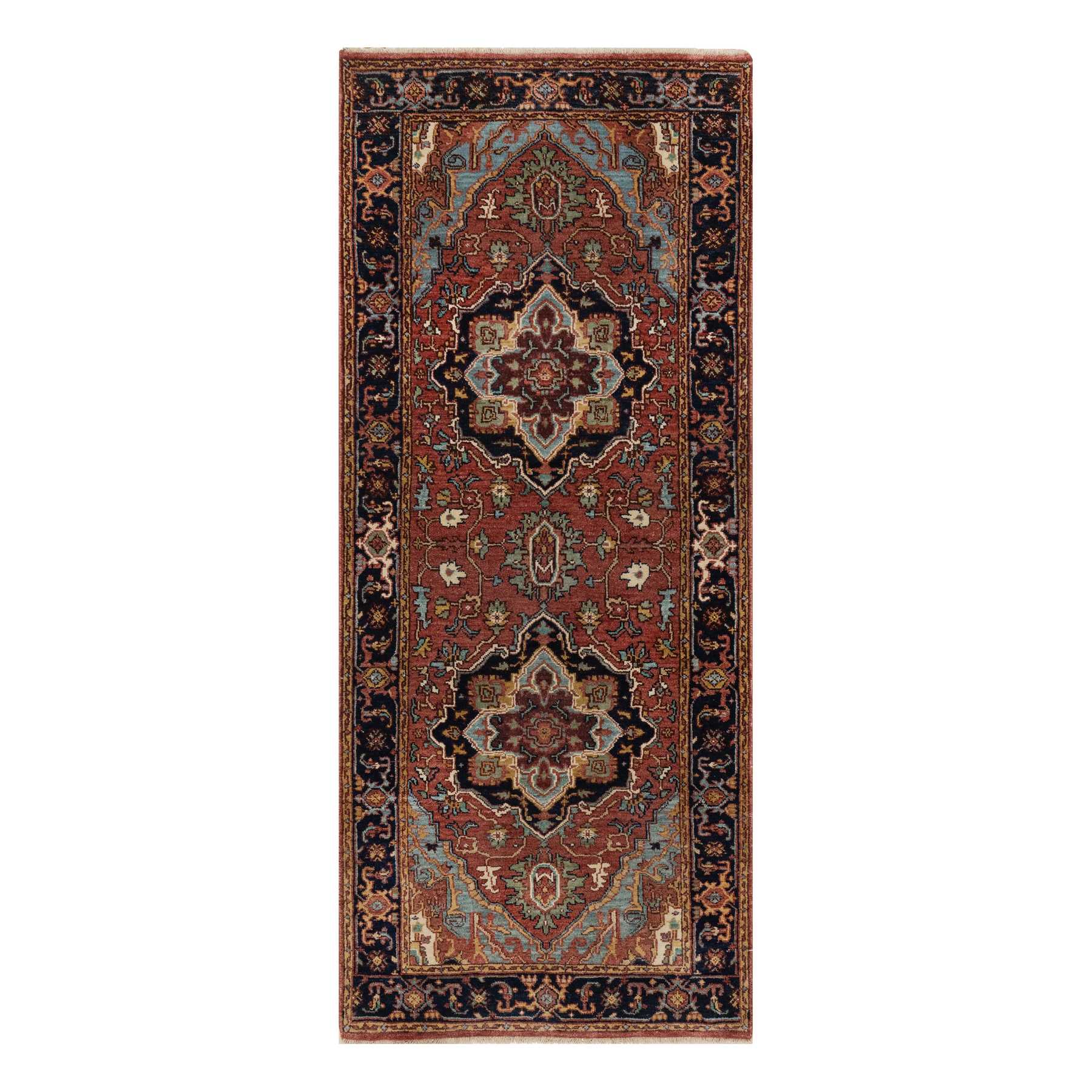 Heriz-Hand-Knotted-Rug-456850
