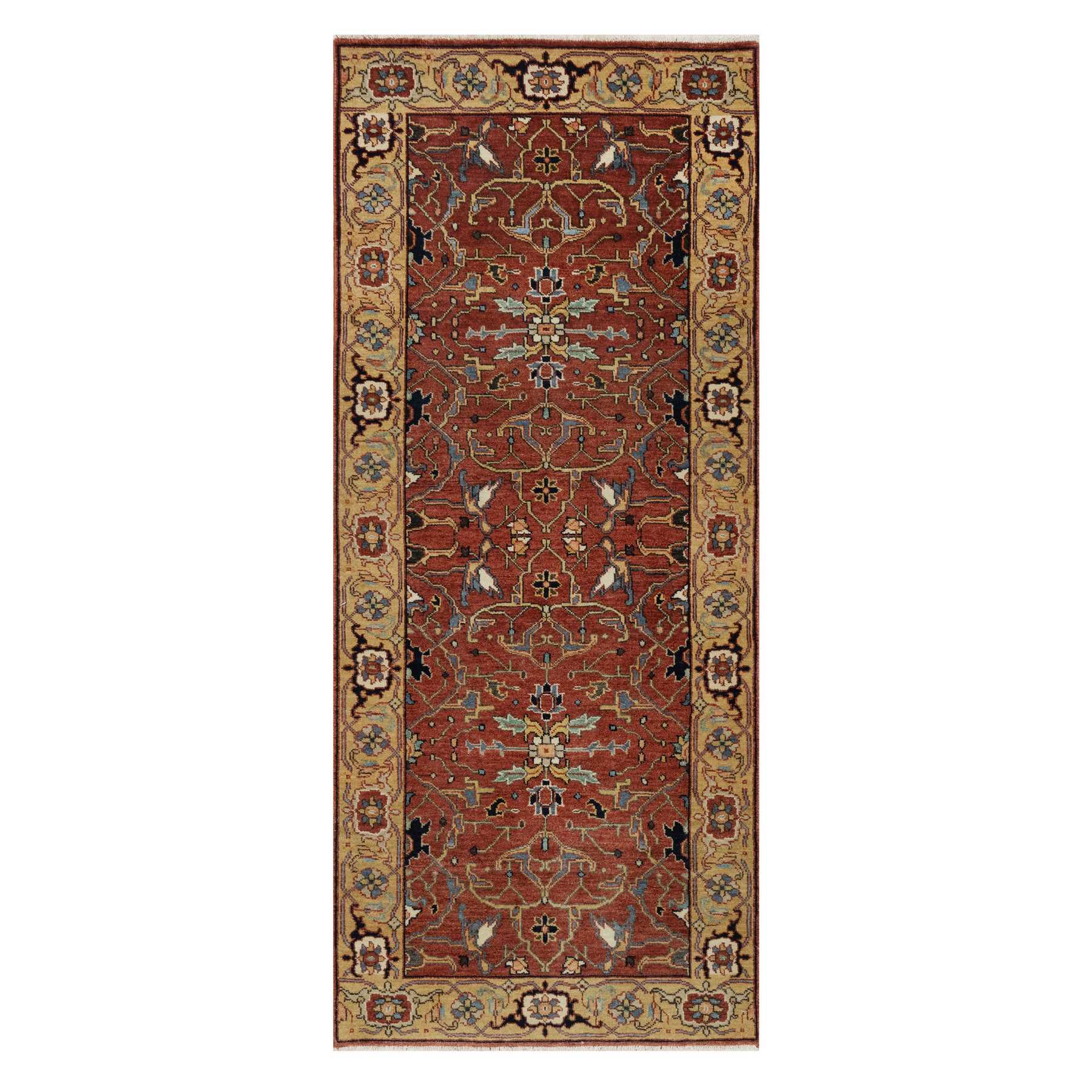 Heriz-Hand-Knotted-Rug-456870