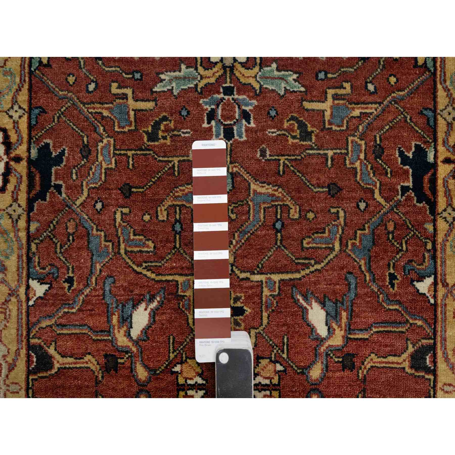 Heriz-Hand-Knotted-Rug-456870