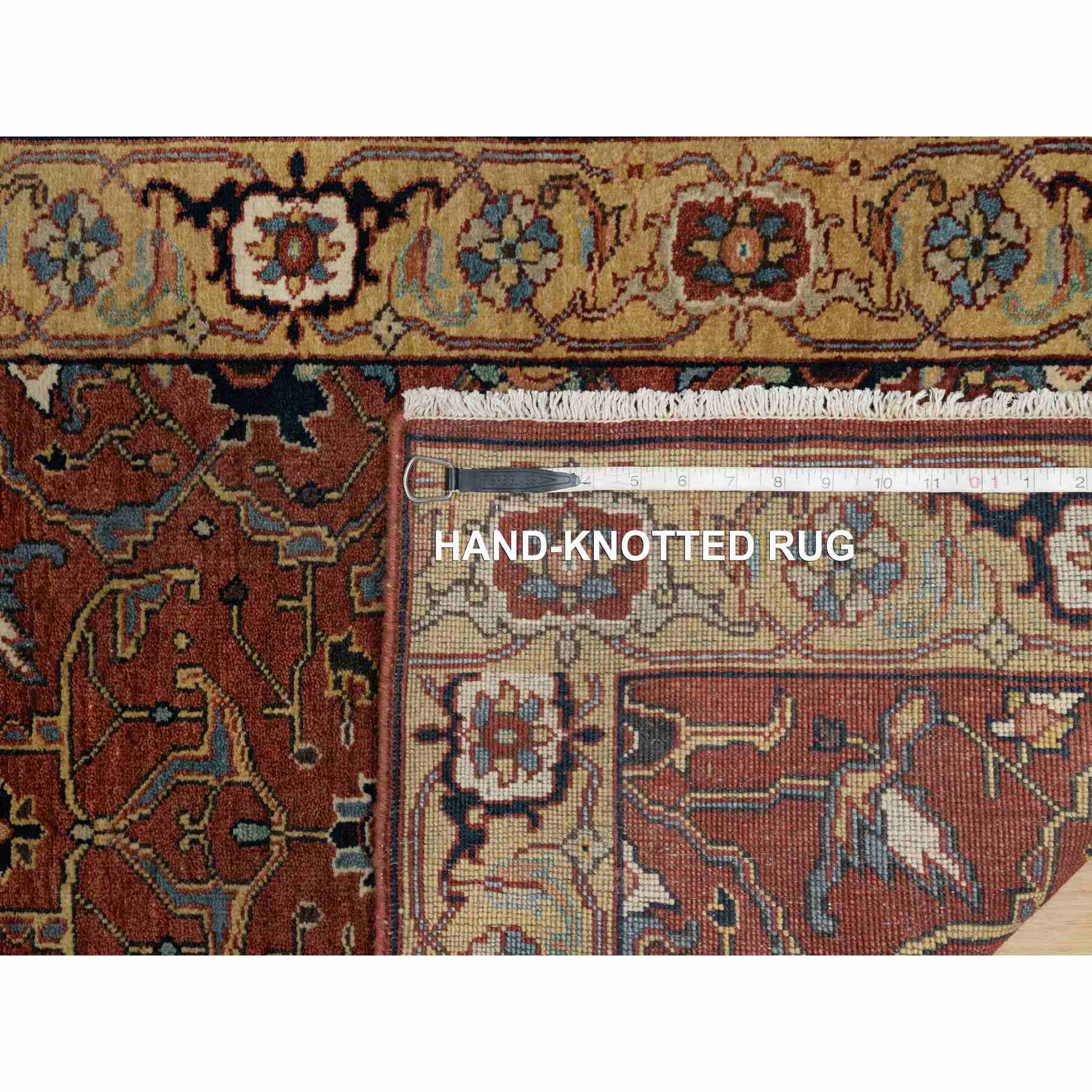 Heriz-Hand-Knotted-Rug-456870