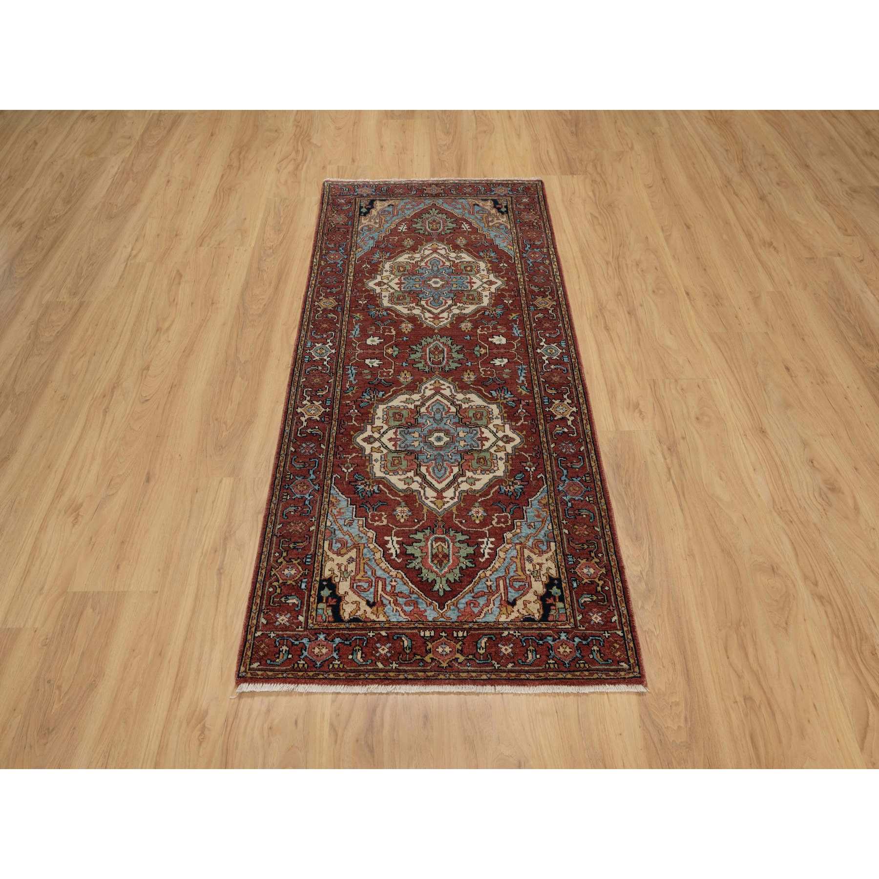 Heriz-Hand-Knotted-Rug-456875
