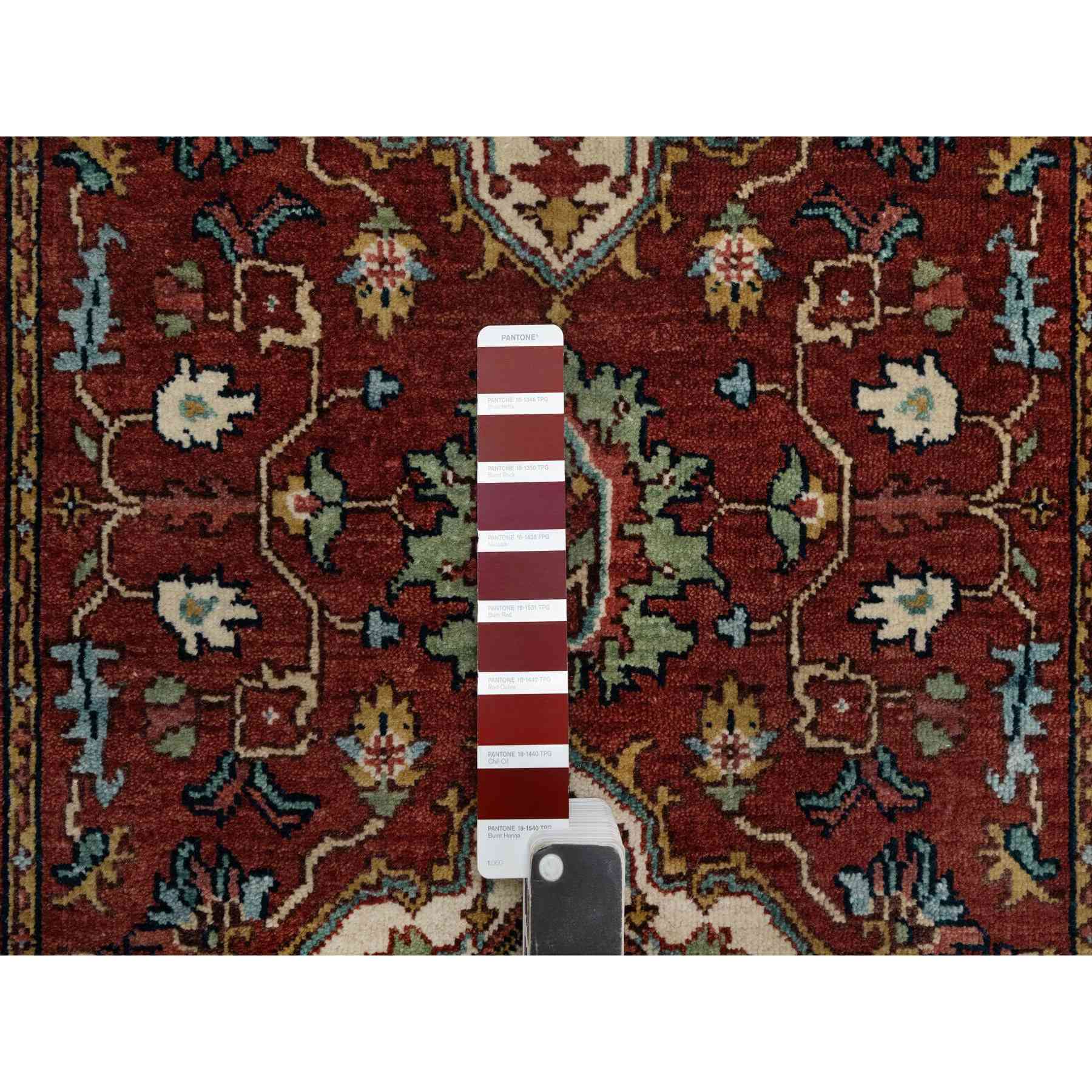 Heriz-Hand-Knotted-Rug-456875