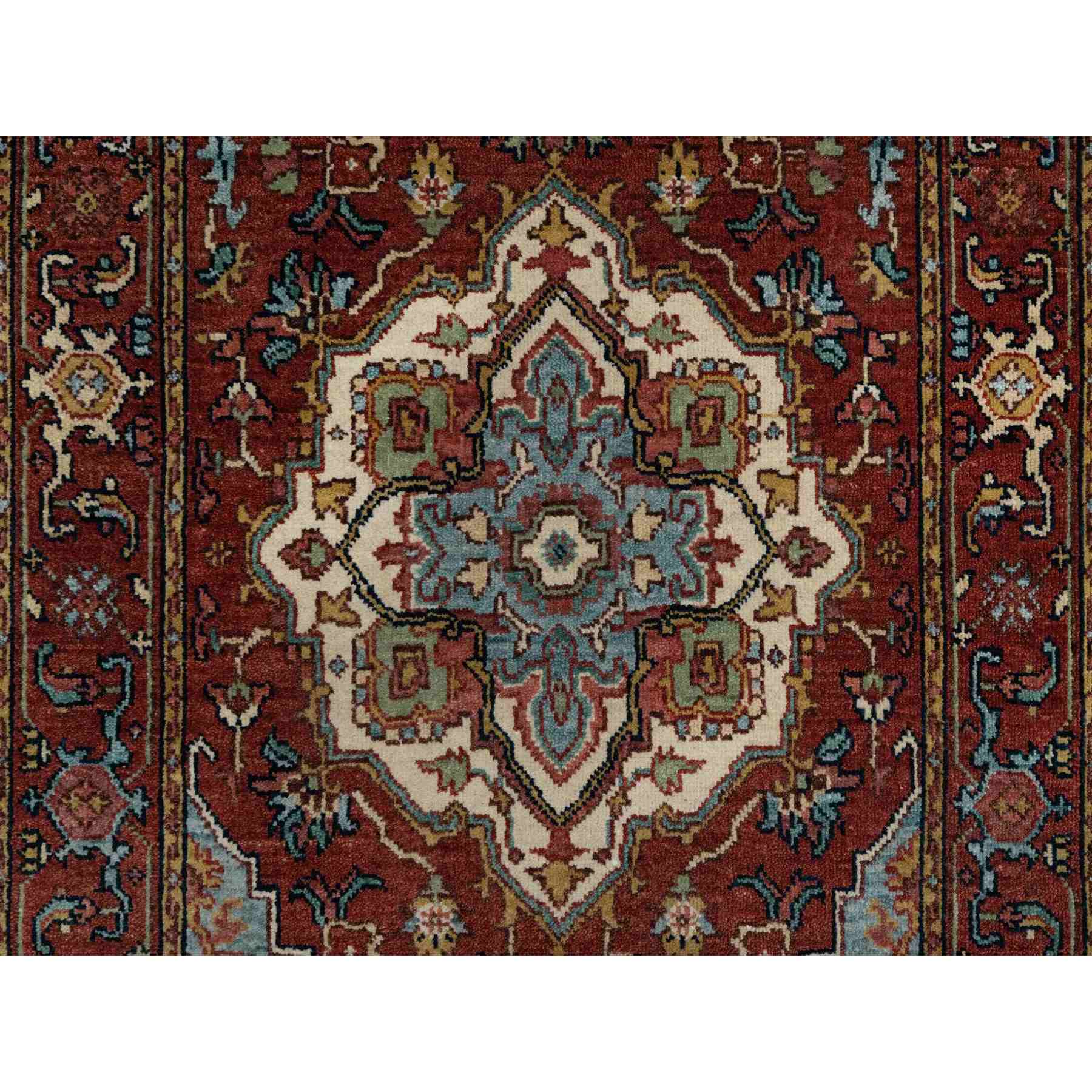 Heriz-Hand-Knotted-Rug-456875