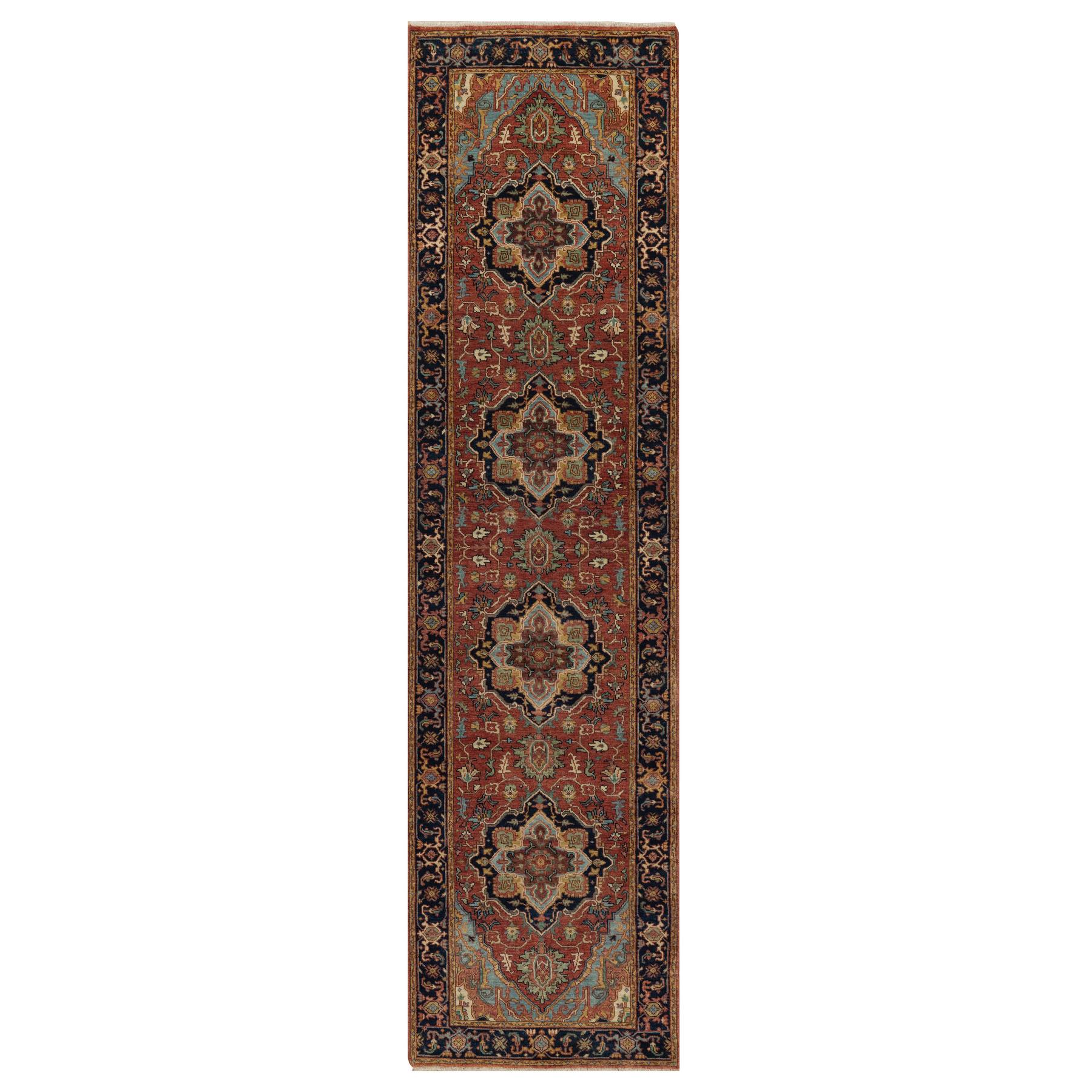 Heriz-Hand-Knotted-Rug-456895